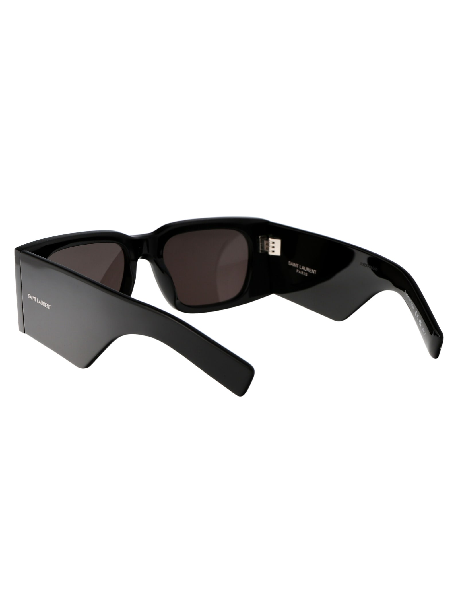 Shop Saint Laurent Sl 654 Sunglasses In 001 Black Black Black