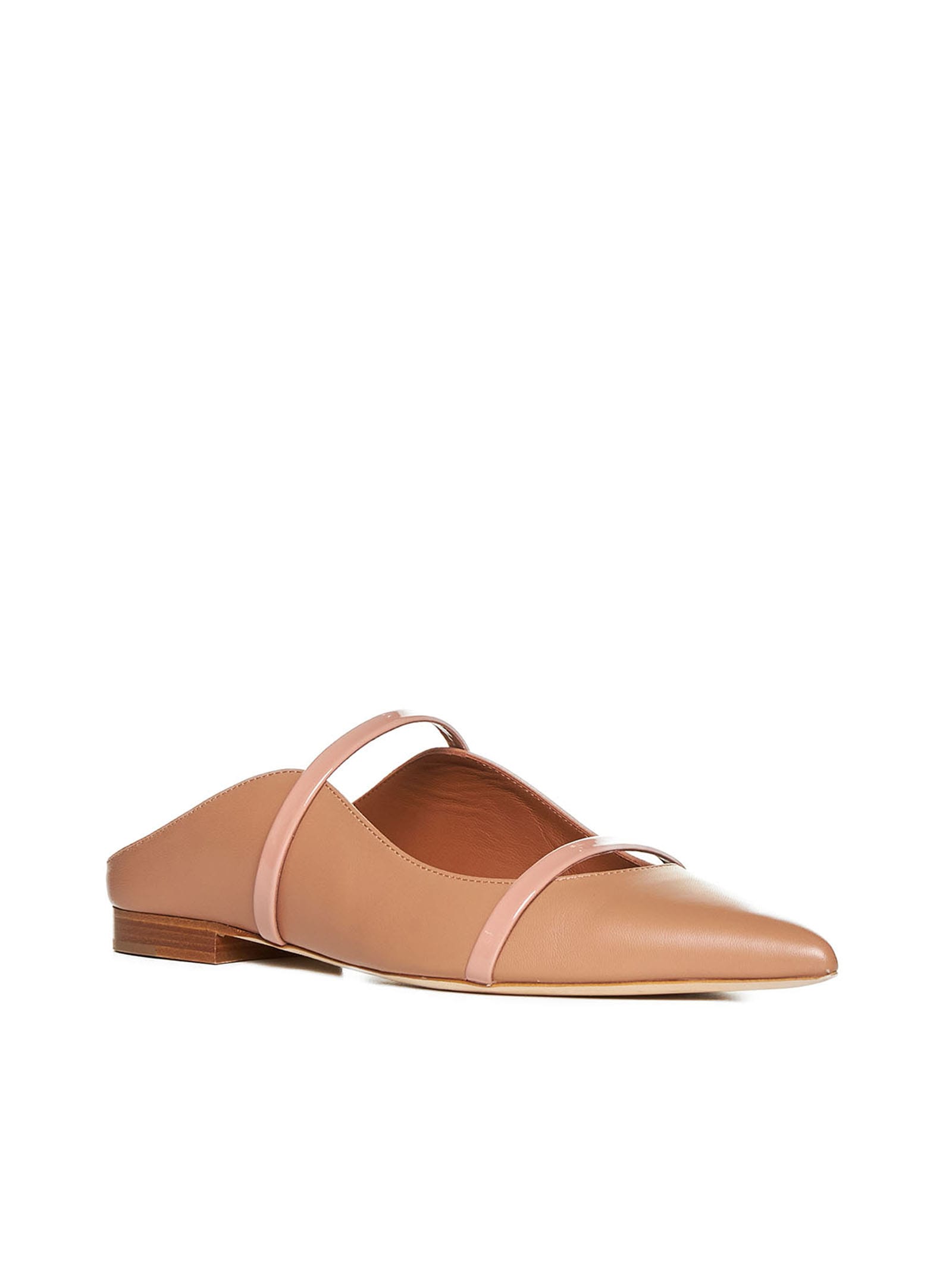 Shop Malone Souliers Sandals In Nude/blush