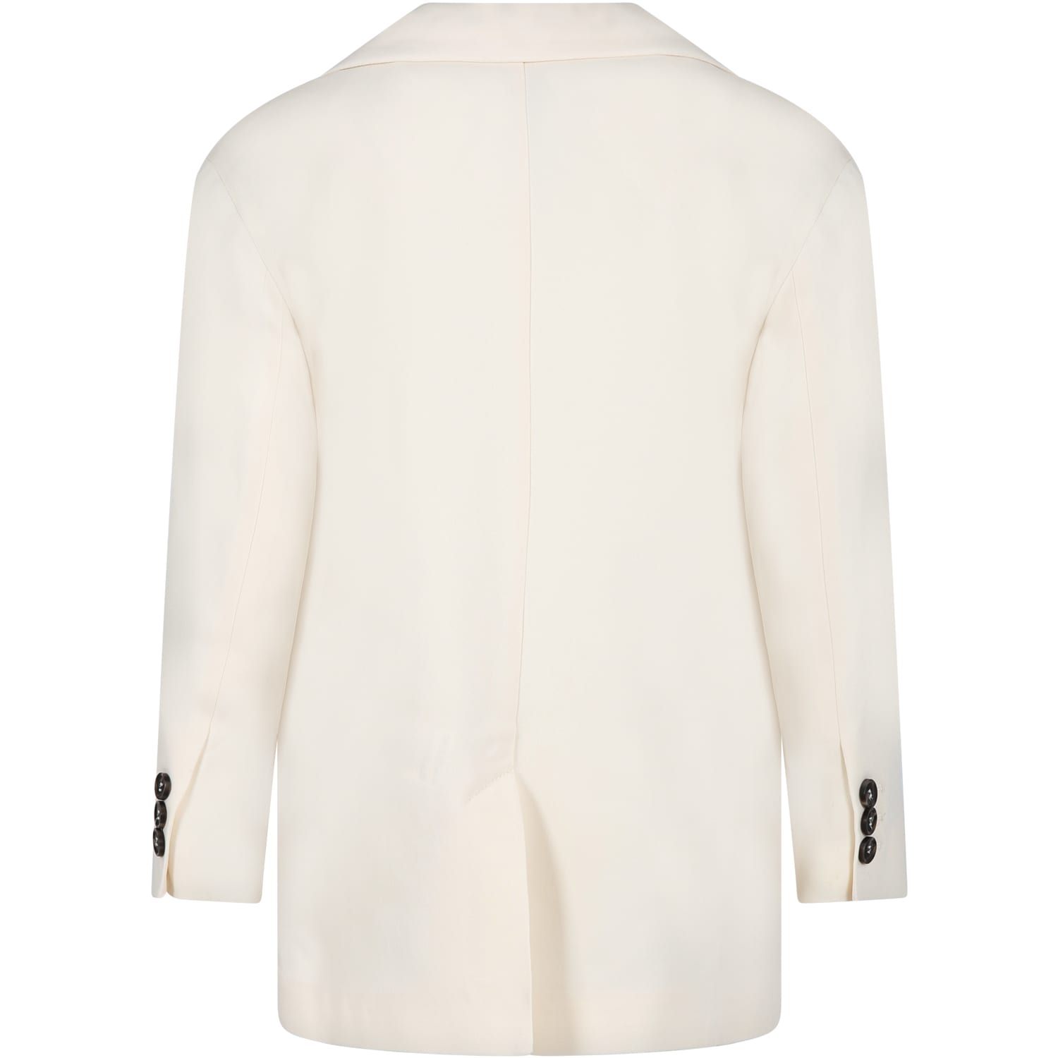 Shop Douuod White Jacket For Girl