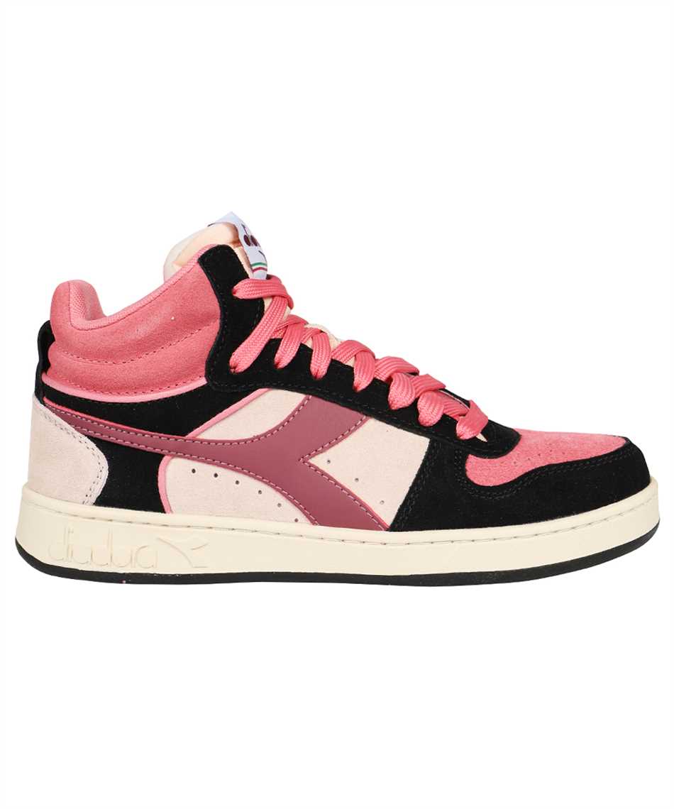 Shop Diadora Suede High-top Sneakers In Pink