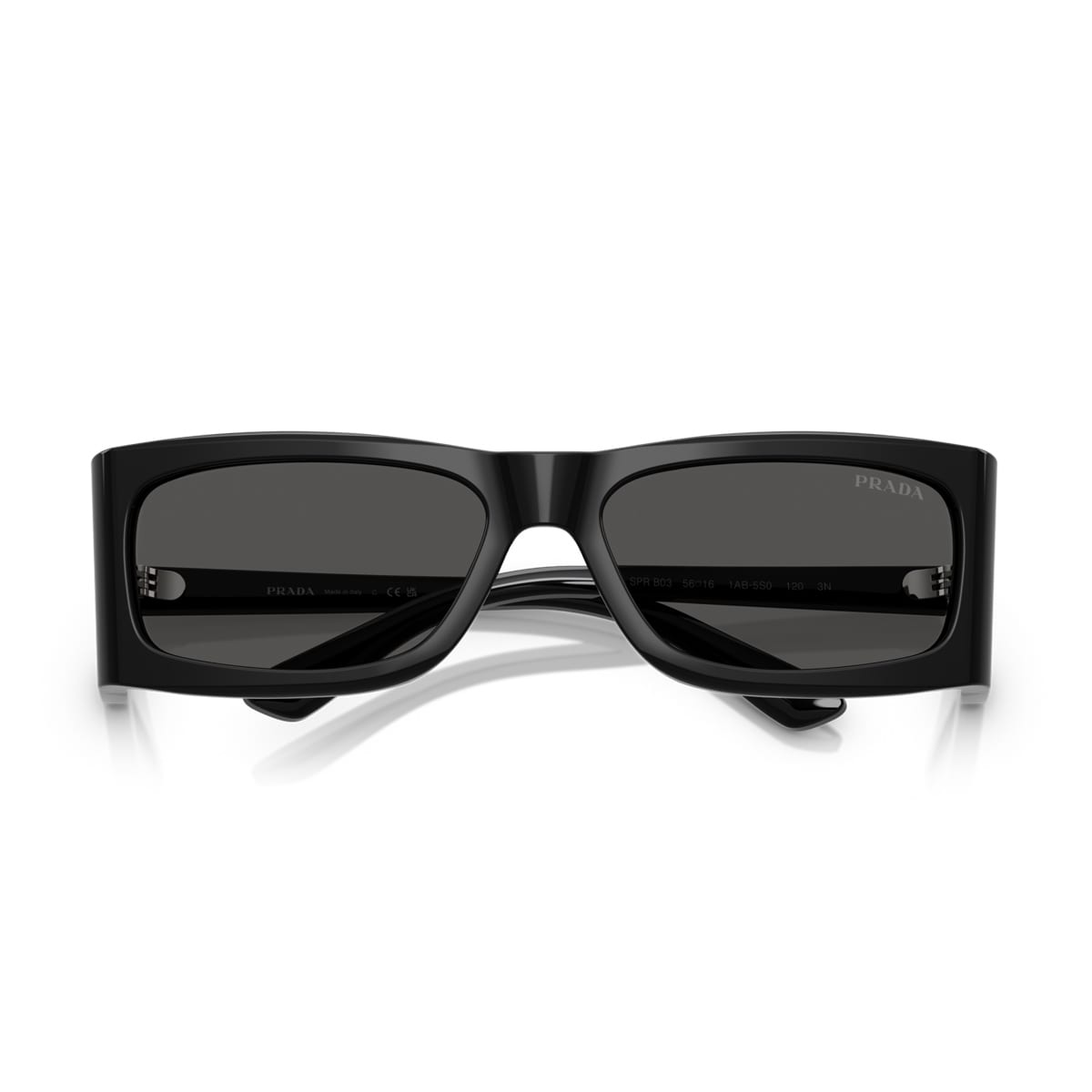 Prada Acetate Prb03s Sunglasses In Black