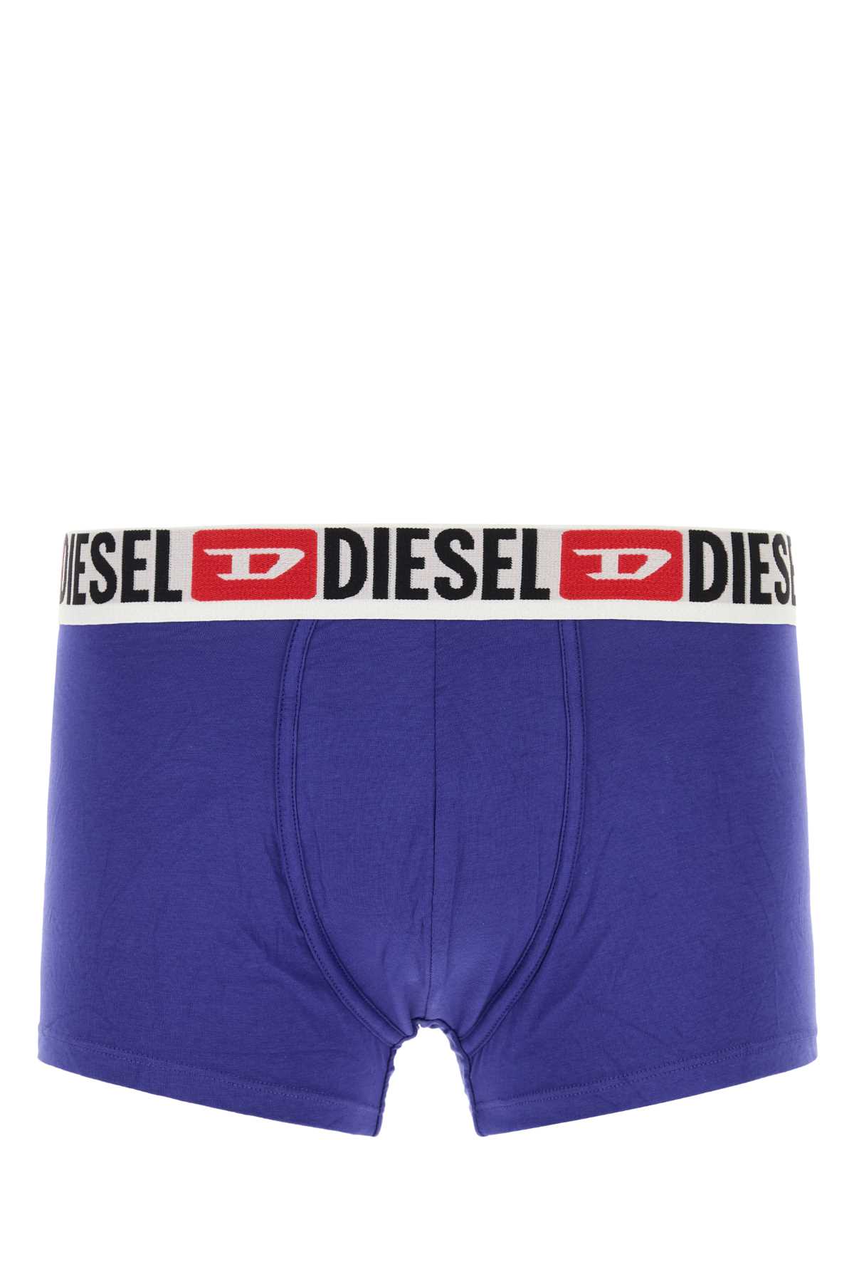 Electric Blue Stretch Cotton Boxer Set