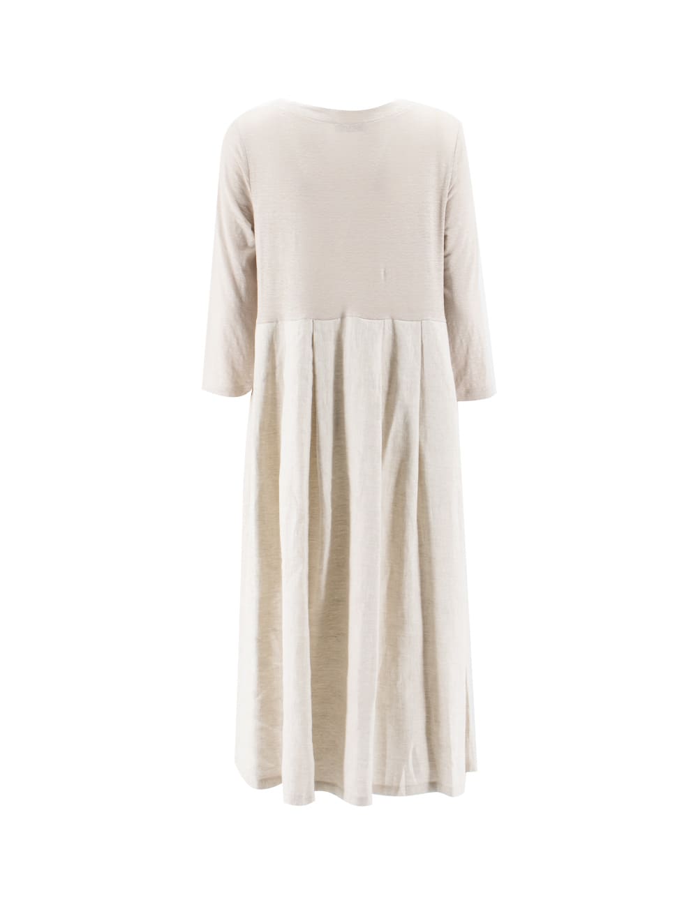 Shop Le Tricot Perugia Dress In Light Taupe Taupe