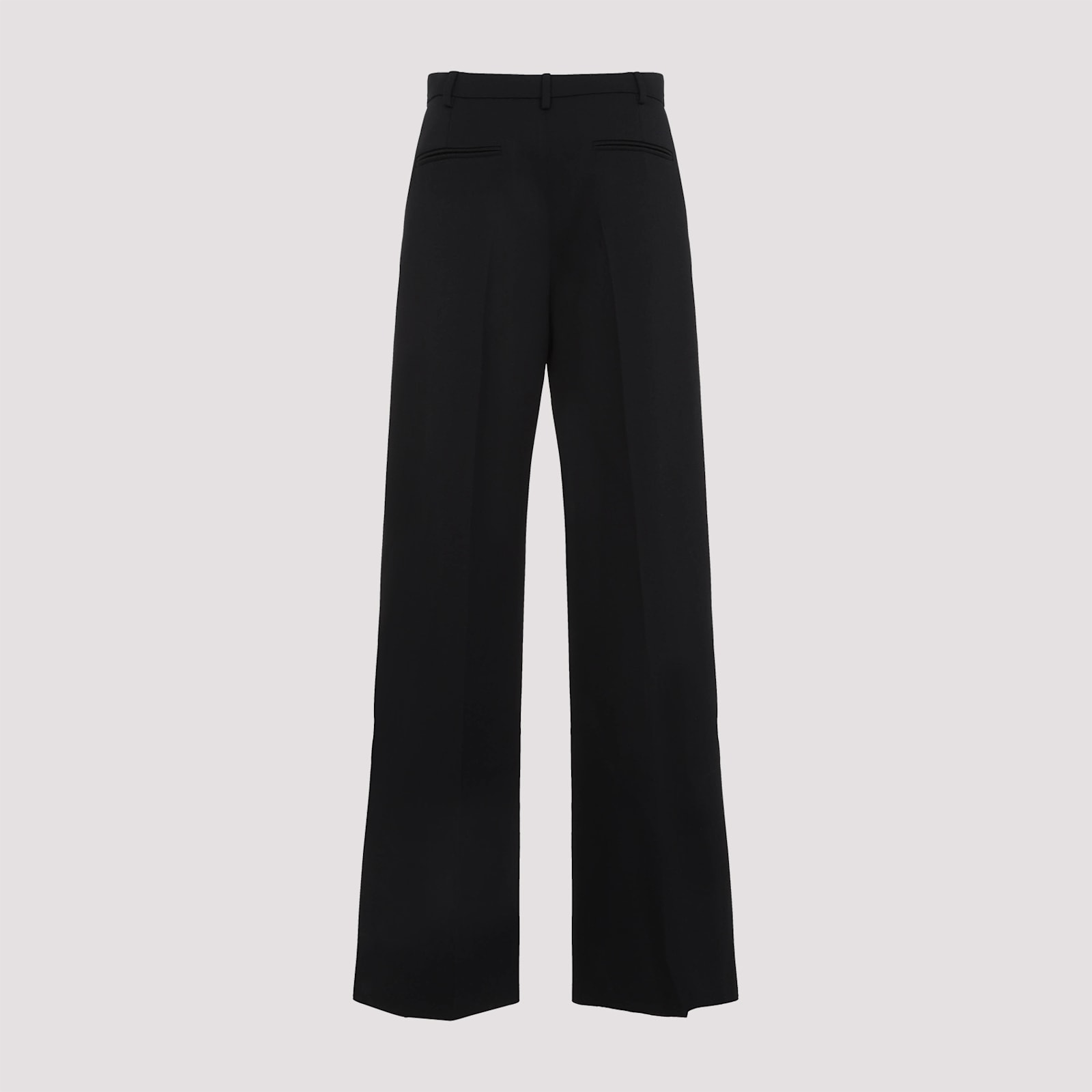 Shop Valentino Regular Pants In No Nero