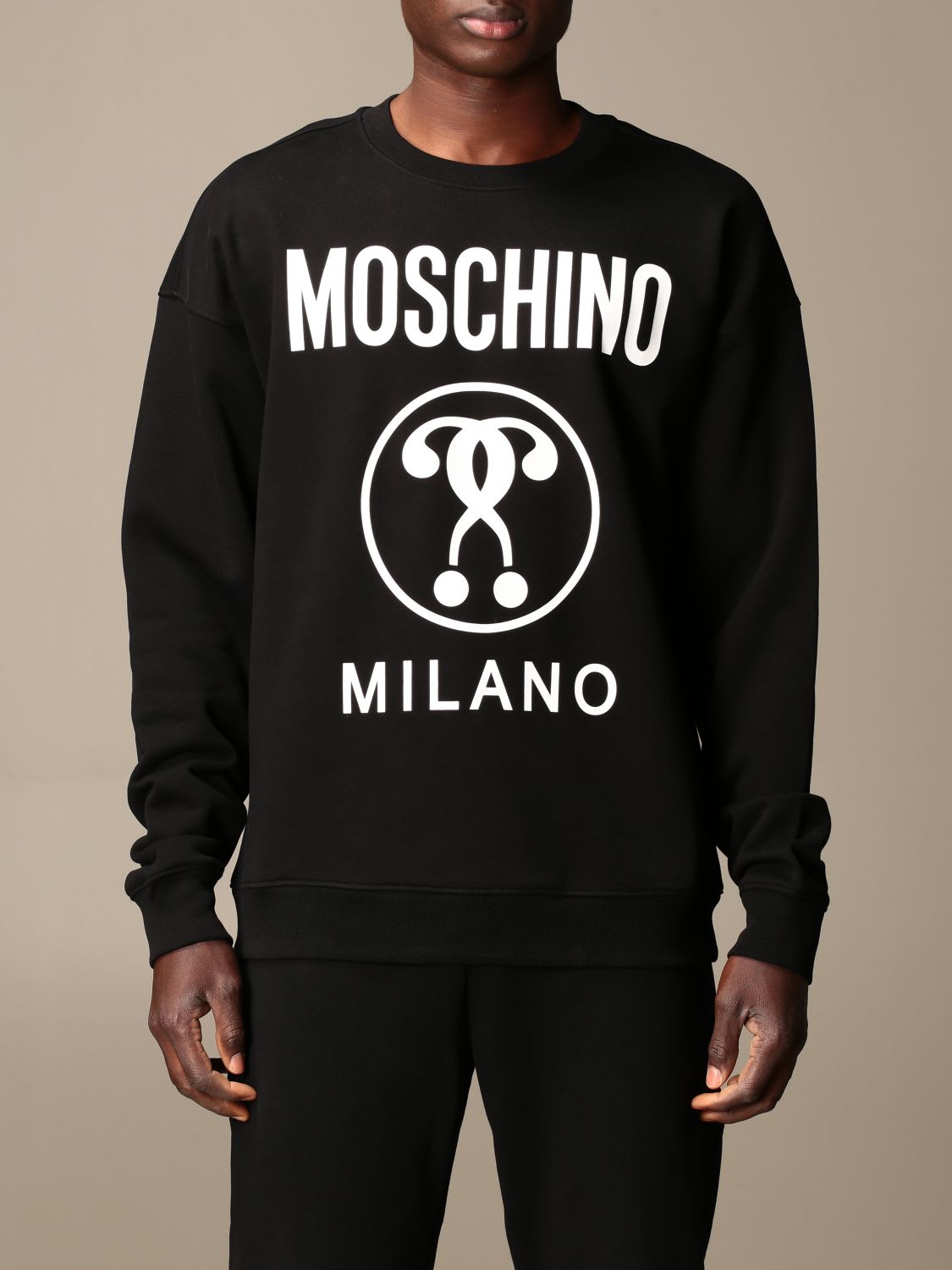Moschino Couture Sweatshirt Moschino Couture Cotton Sweatshirt With Logo