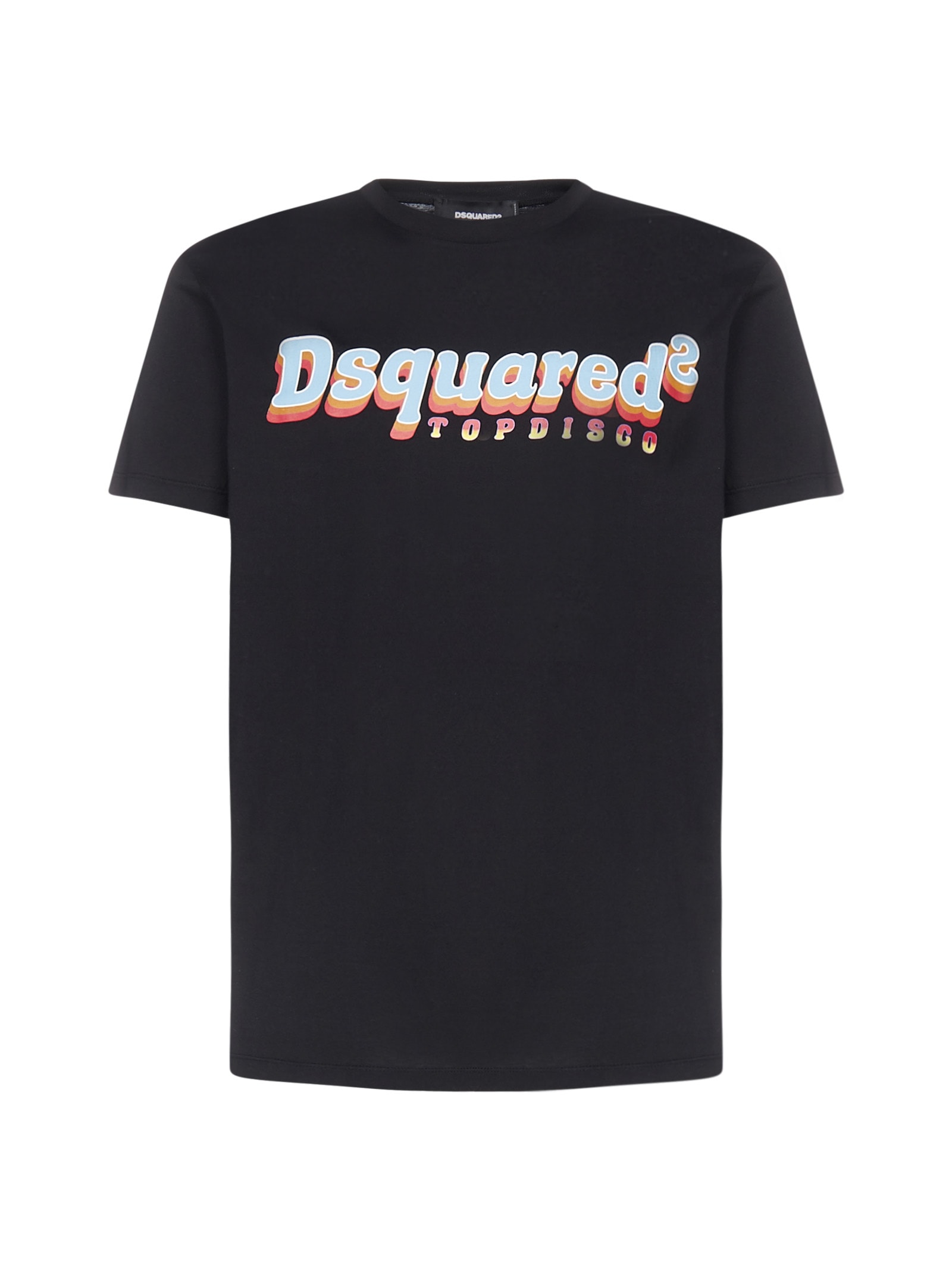 dsquared2 text logo short sleeve t-shirt