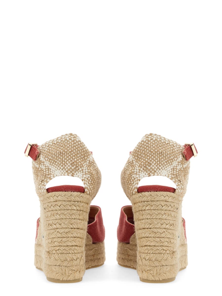 Castaã±er Espadrilles Carol In Red