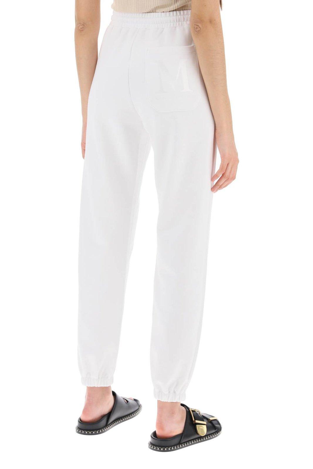 MAX MARA DRAWSTRING STRAIGHT LEG JOGGERS 