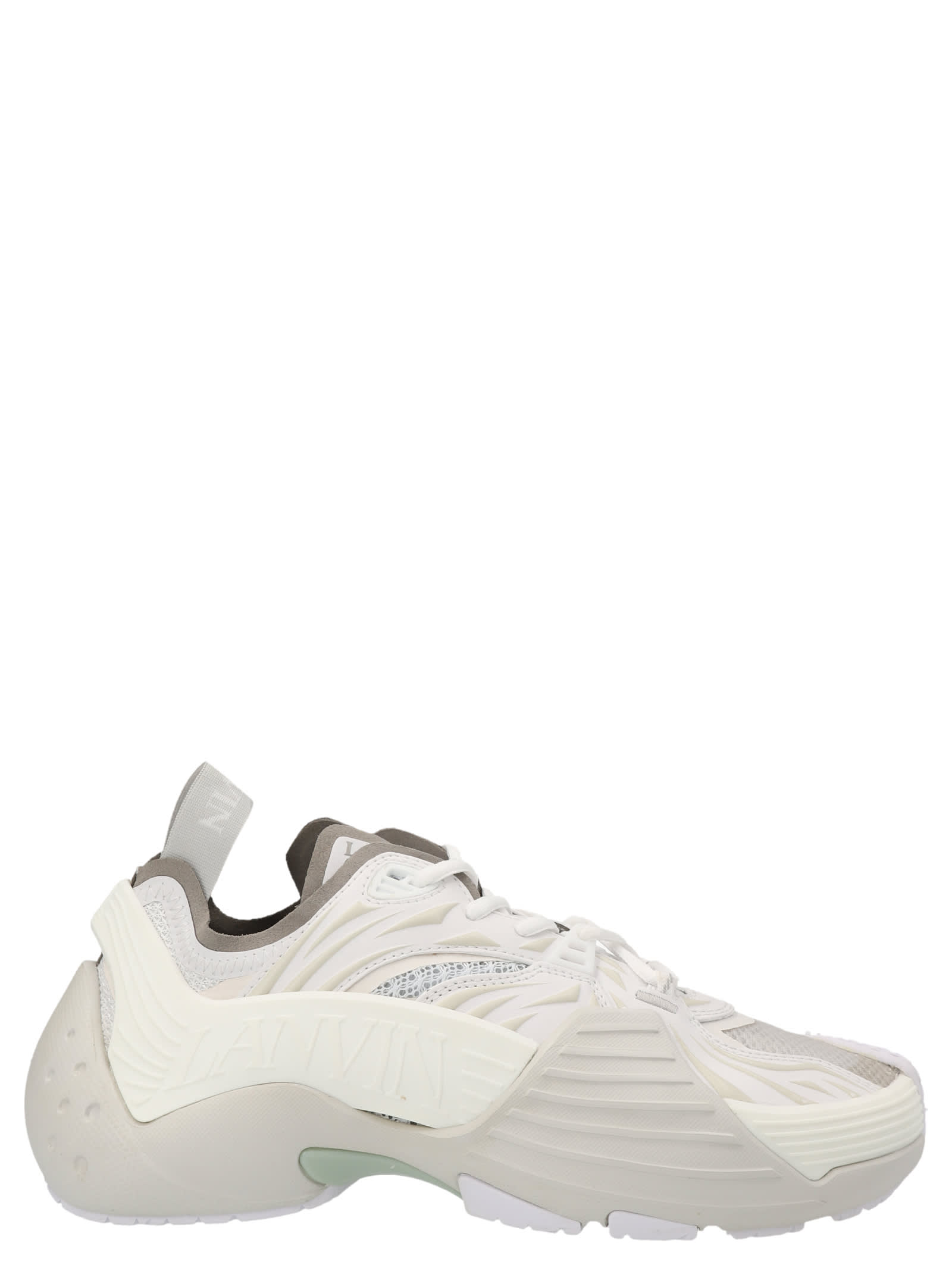 Lanvin Flash-x Sneakers In White