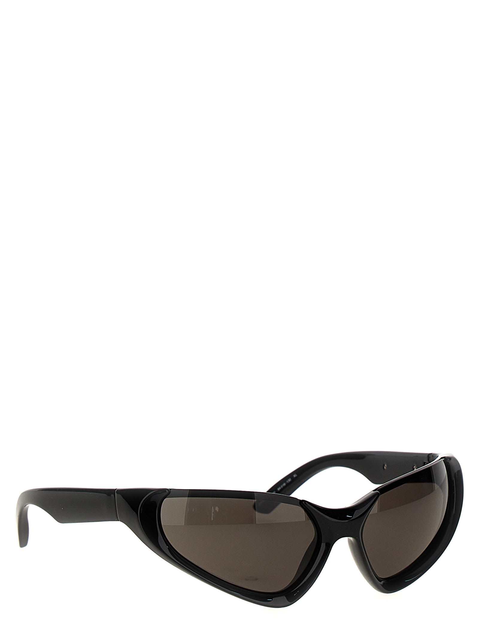 Balenciaga 'xpander Rectangular Full Rim Sunglasses' In Black