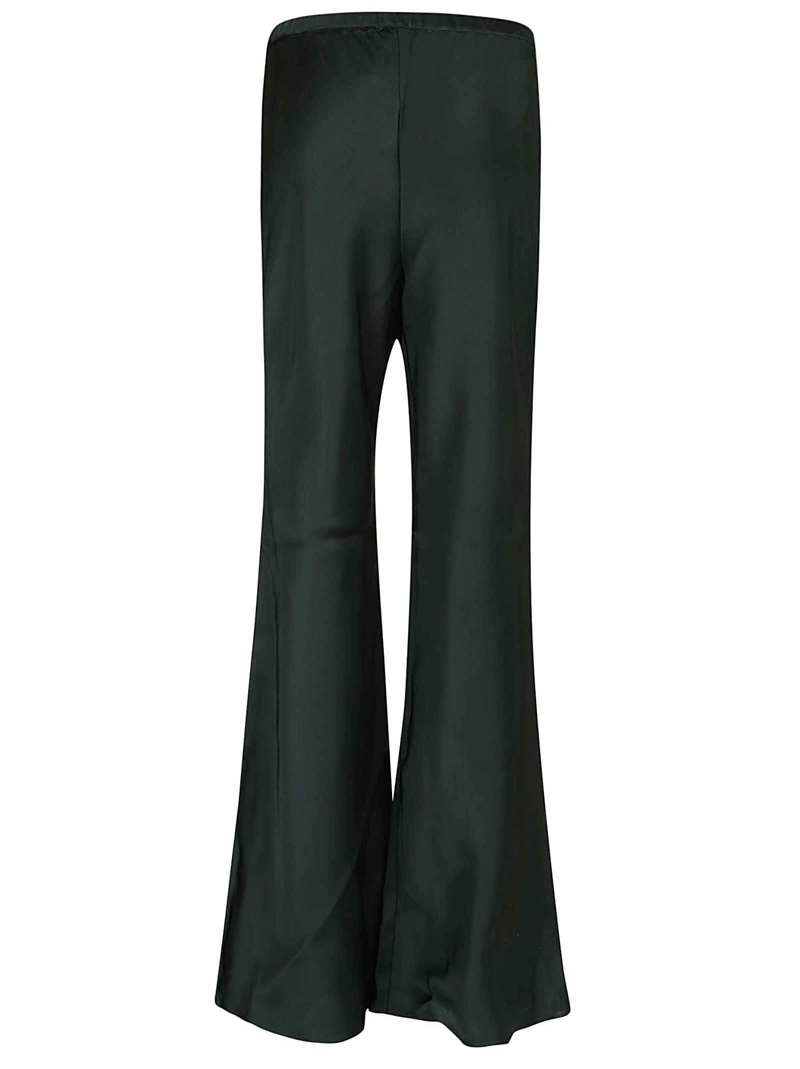 Shop Zimmermann Eden Slouch Flare Pant In Bogr Bottle Green