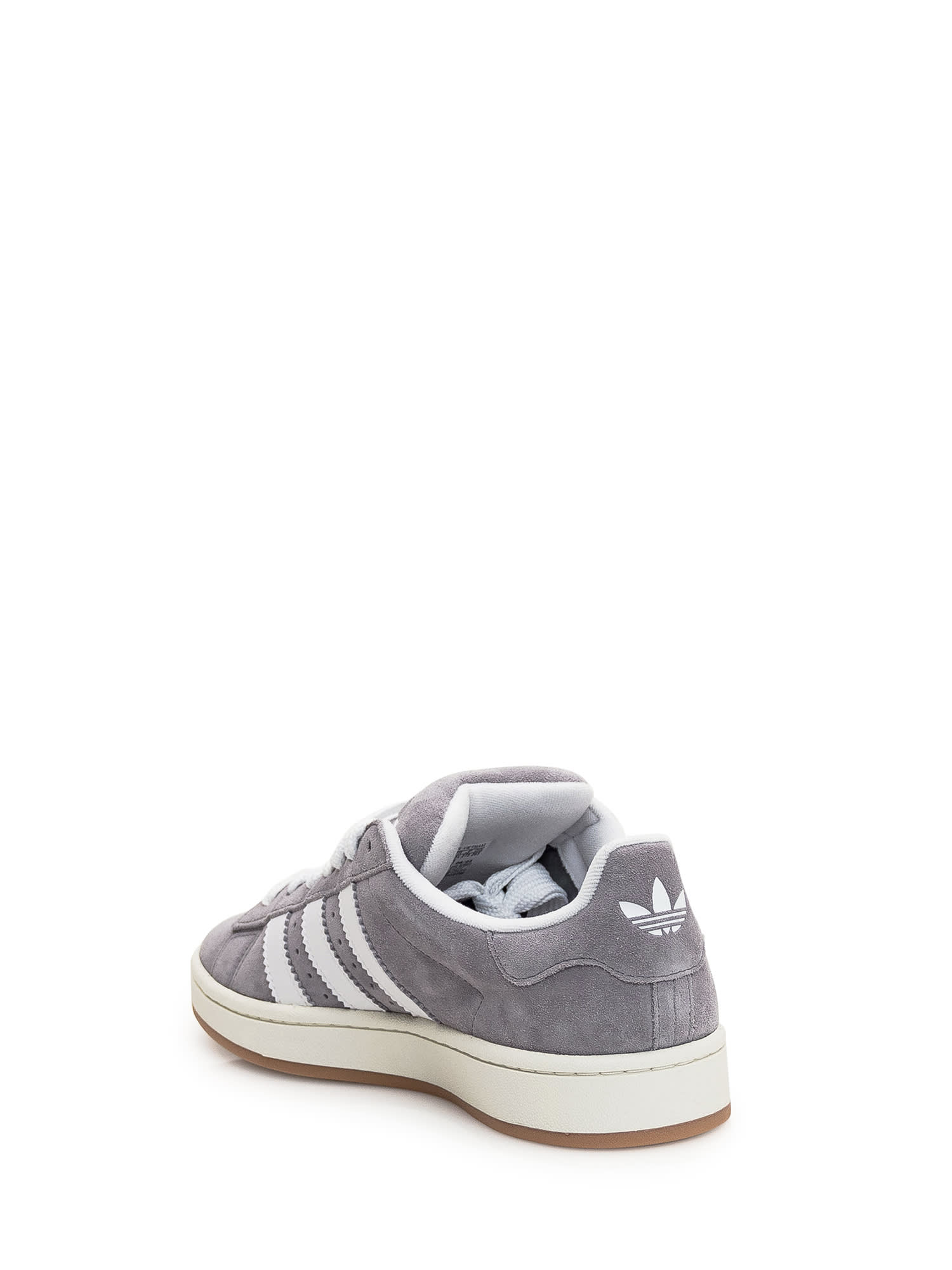 Adidas Originals Womens Adidas Campus 00s Brand-stripe Low-top Suede Trainers In Gray