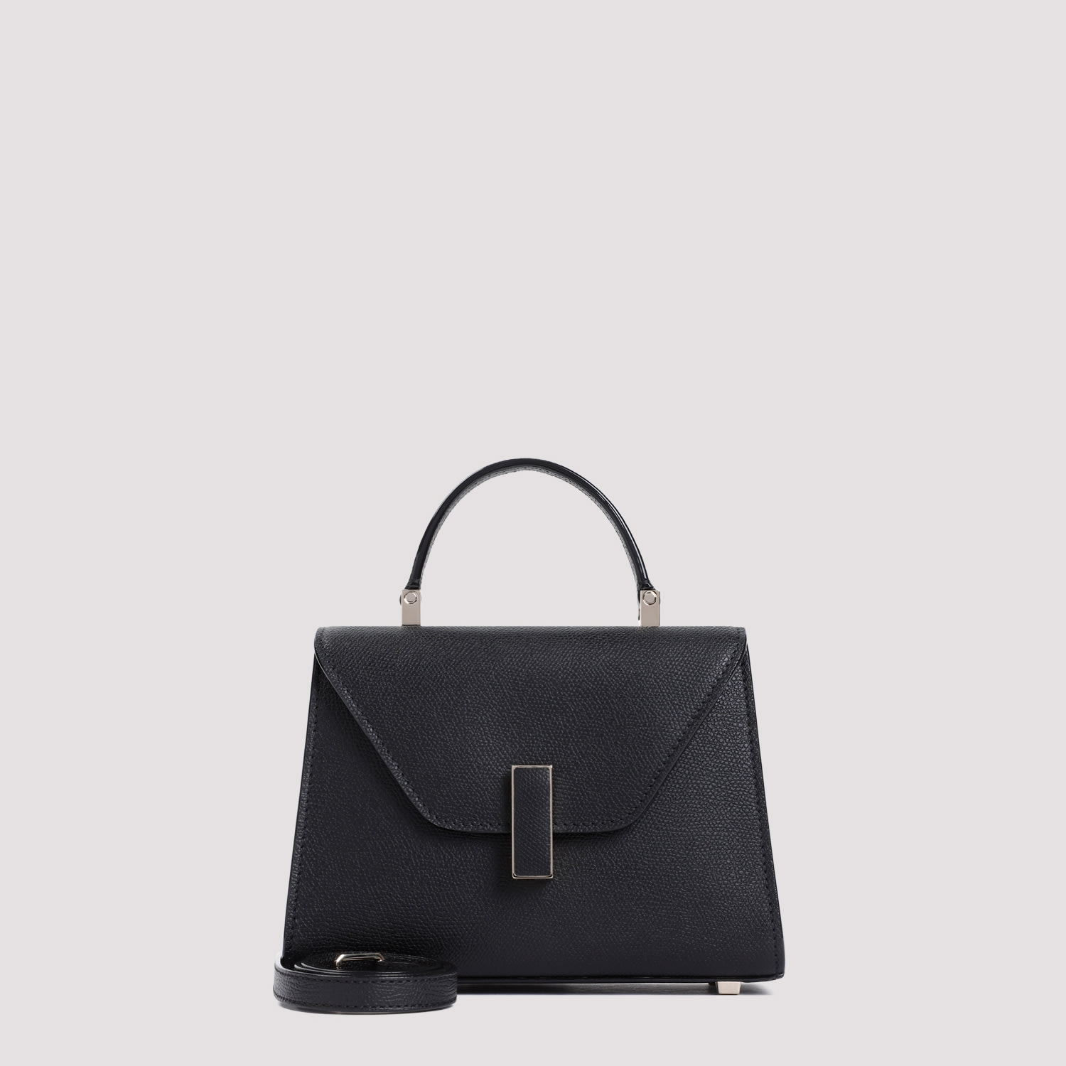 Shop Valextra Iside Crossbody Micro Bag In Nn Nero