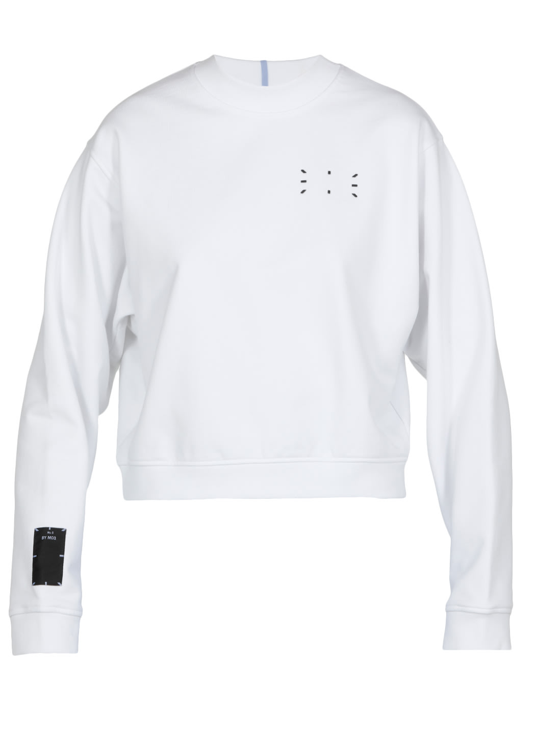 McQ Alexander McQueen Icon Zero: Cropped Sweatshirt