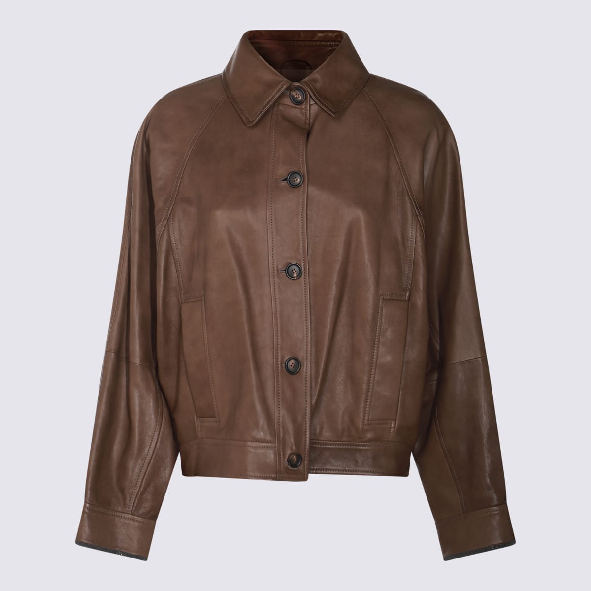 Brown Leather Jacket