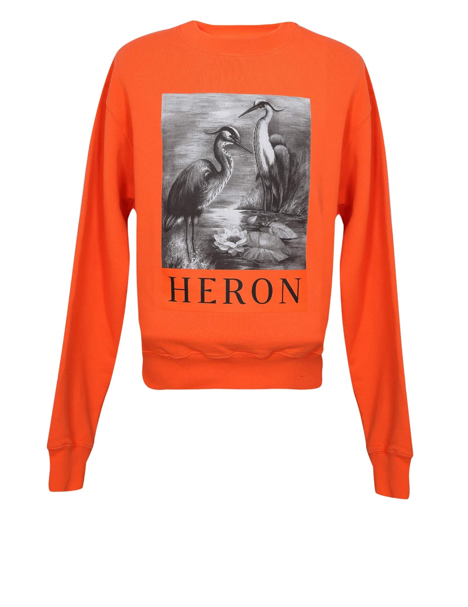 HERON PRESTON Cotton Sweatshirt With Print