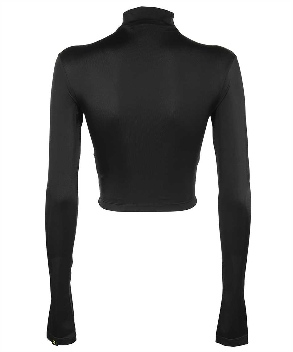 Barrow Technical Fabric Crop Top In Black