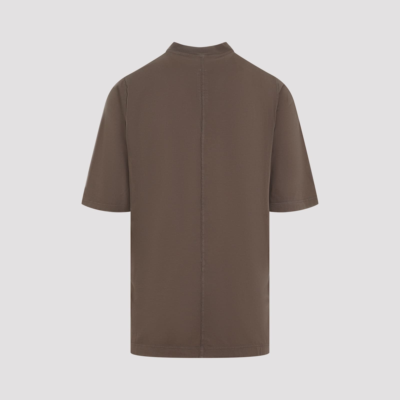 Shop Rick Owens Jumbo Ss T T-shirt In Dust Pearl