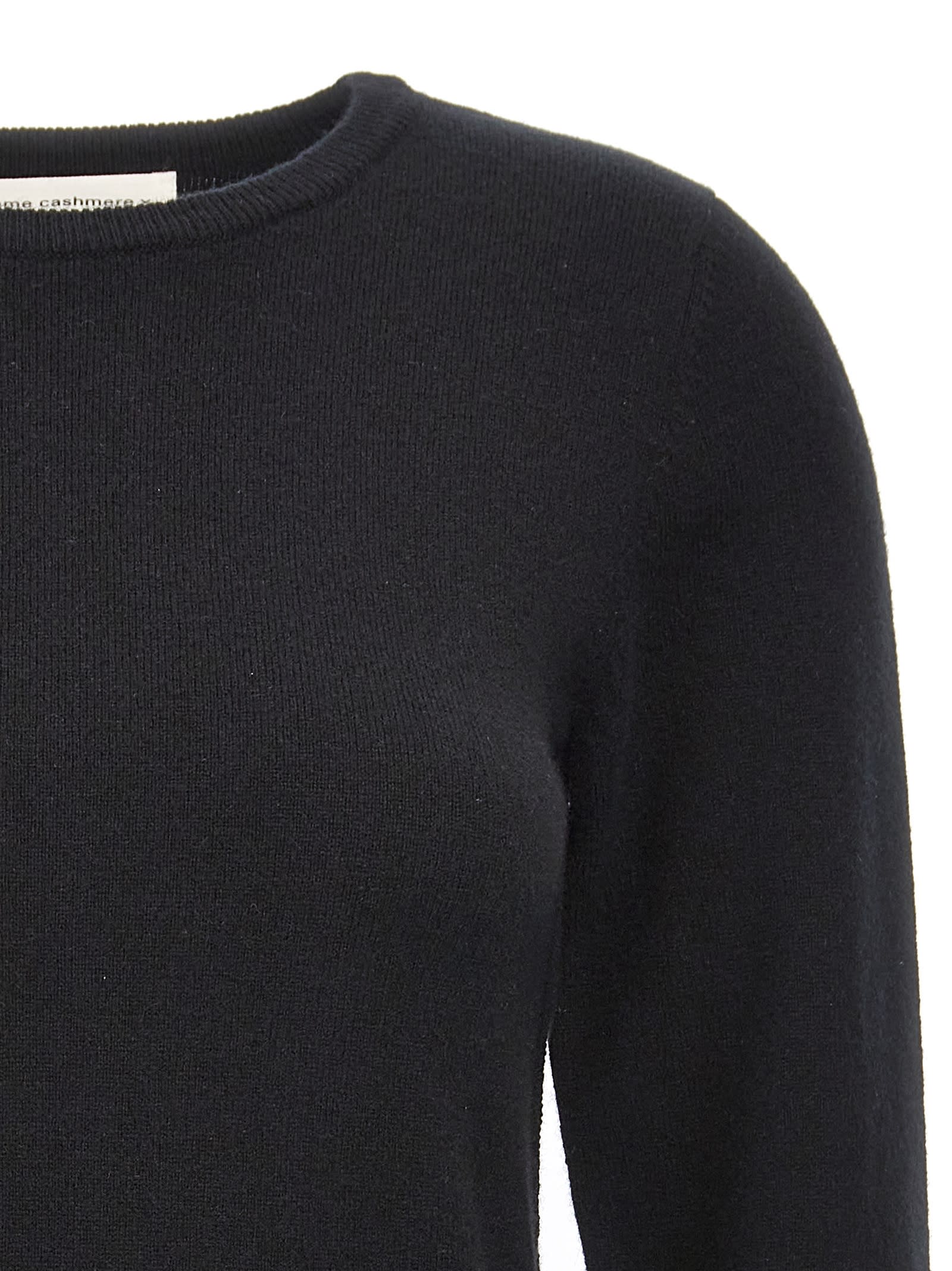 Shop Extreme Cashmere N°41 Body Sweater In Black