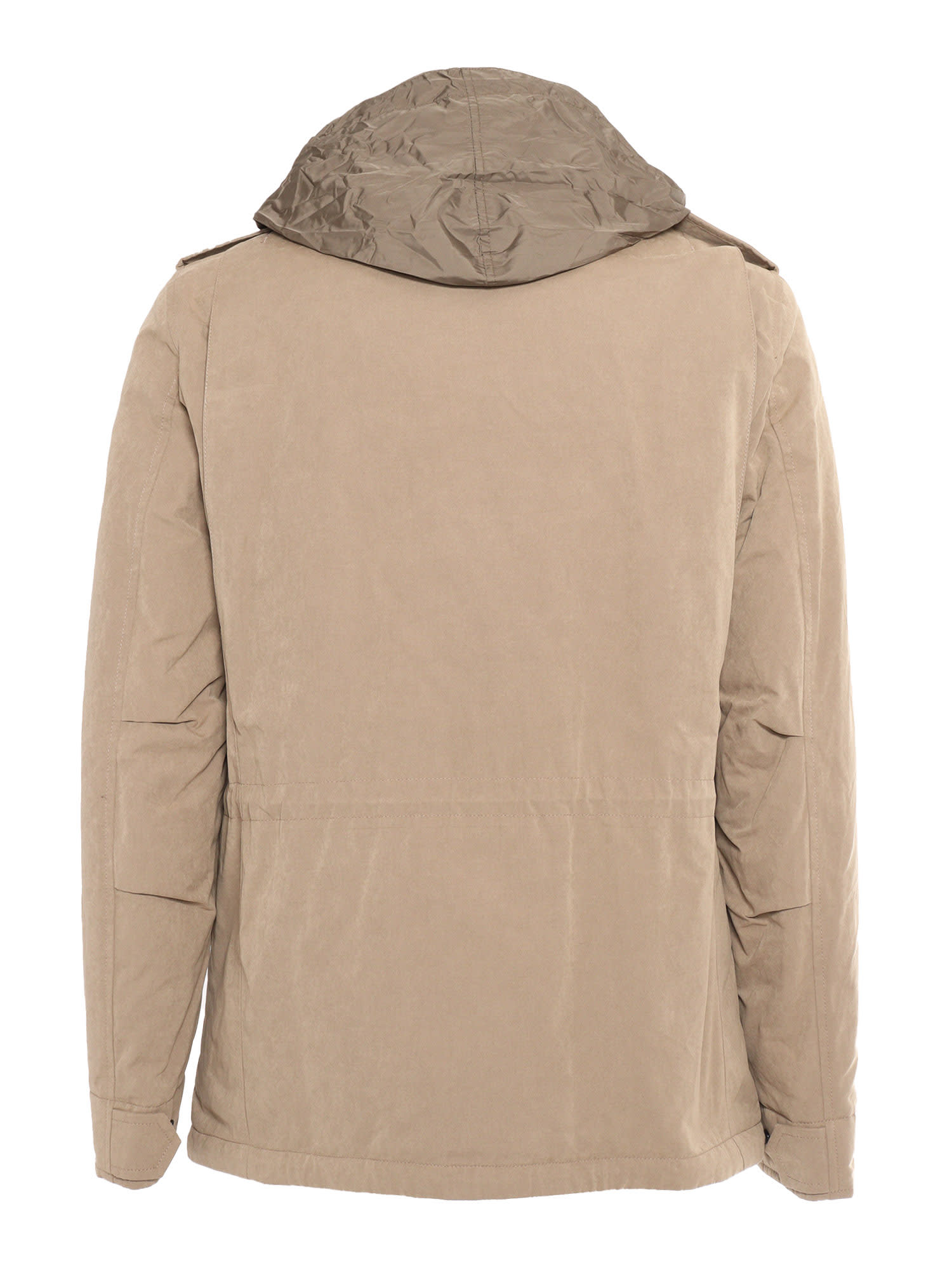 Shop Aspesi Man Jacket In Beige