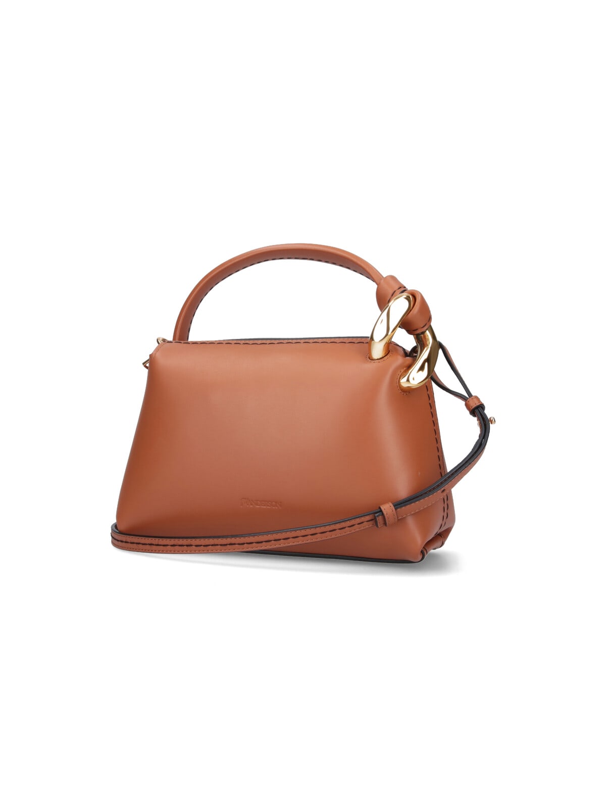 Shop Jw Anderson Corner Small Handbag In Brown