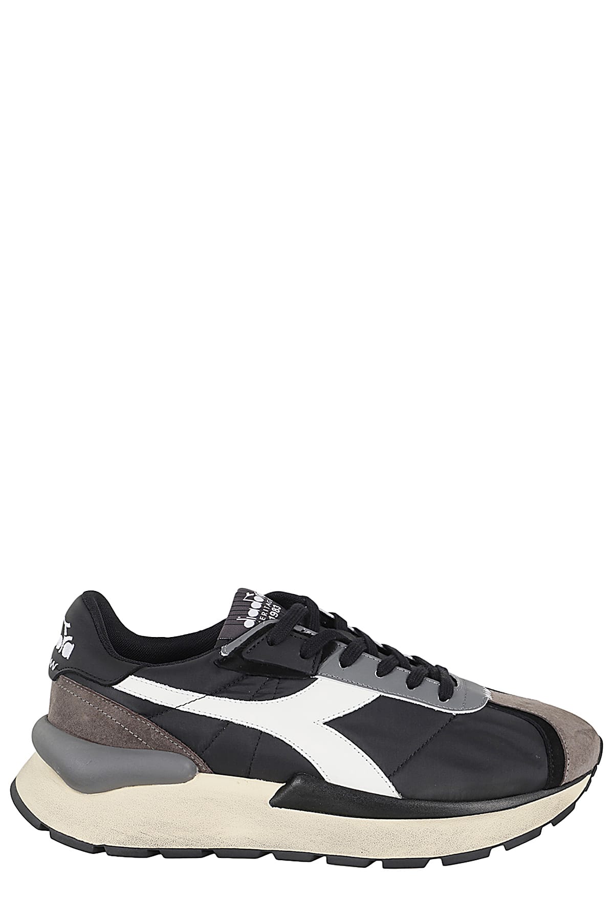 Shop Diadora Mercury Elite In Nero Bianco Candido