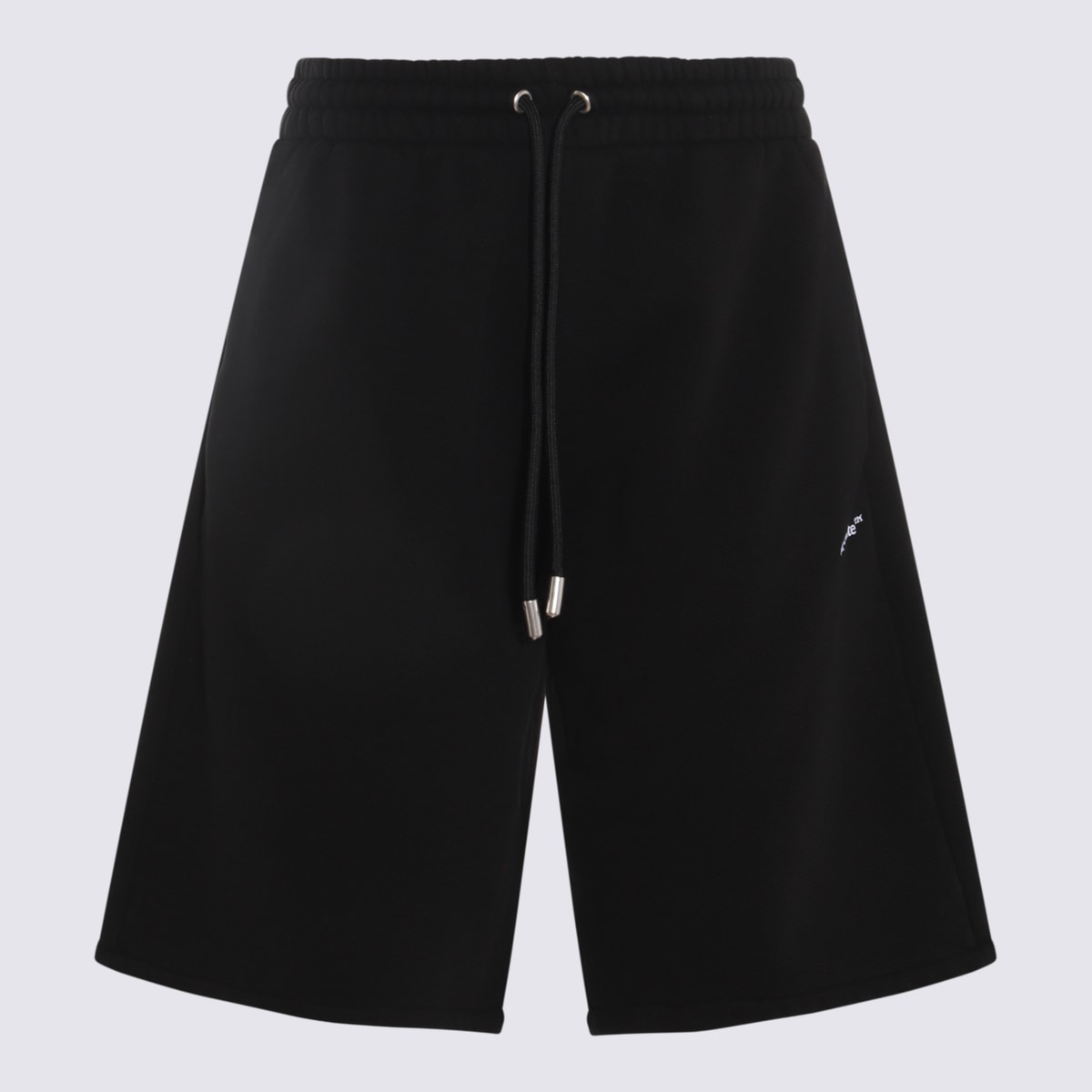 Off-white Black Cotton Shorts
