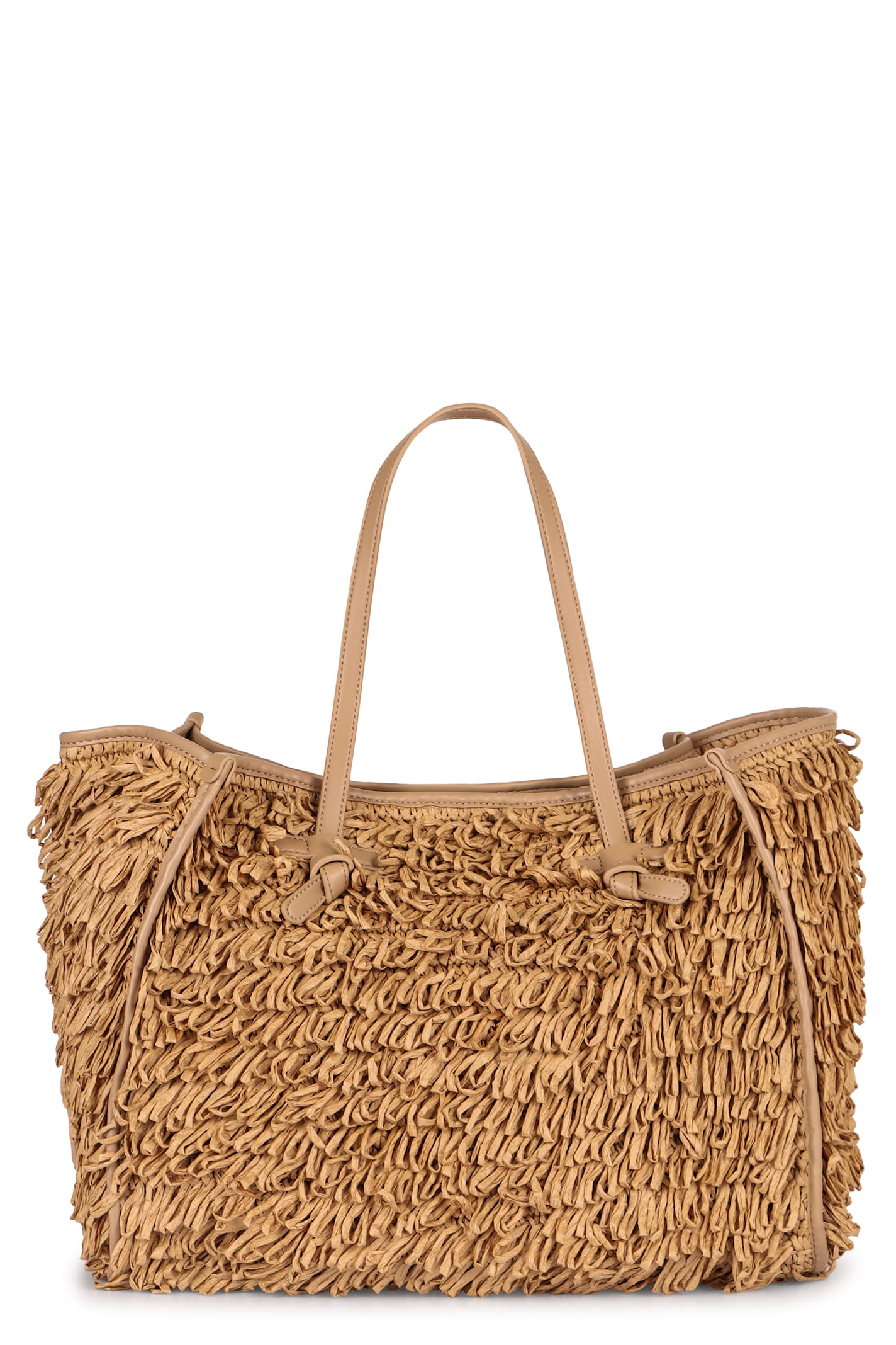 Marcella Raffia Tote Bag