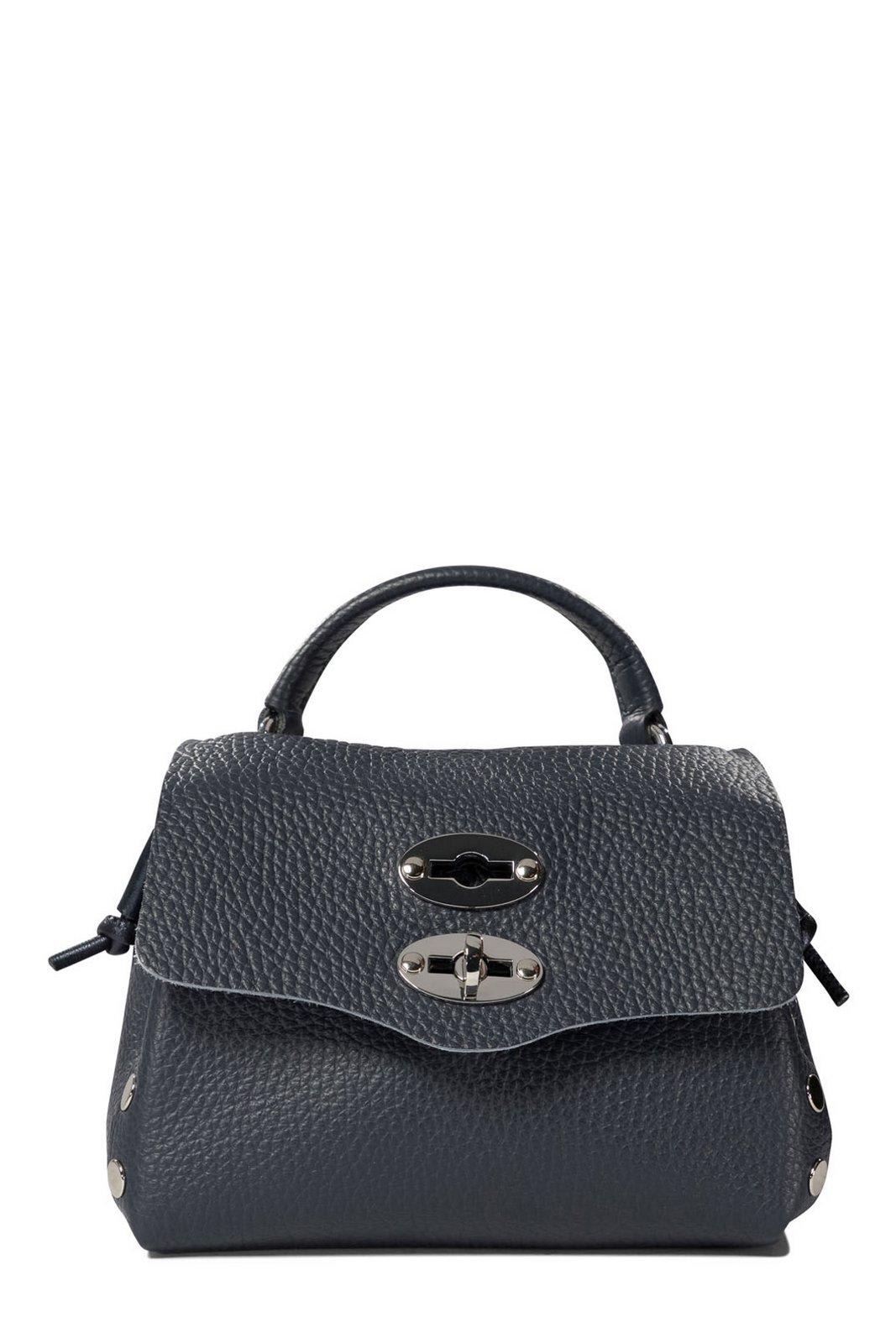 Shop Zanellato Super Baby Postina Messenger Bag In Blue Navy Savoia