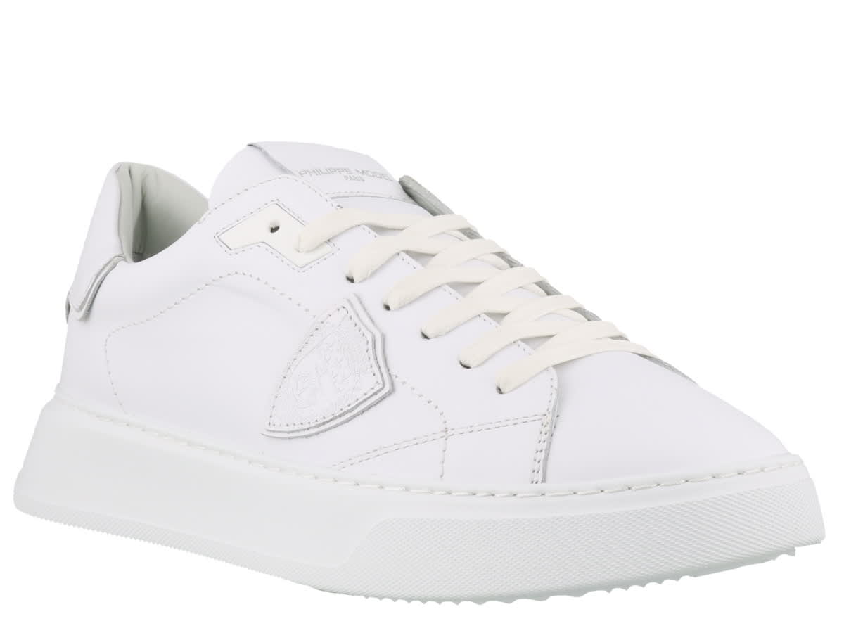 Shop Philippe Model Temple Low Sneaker