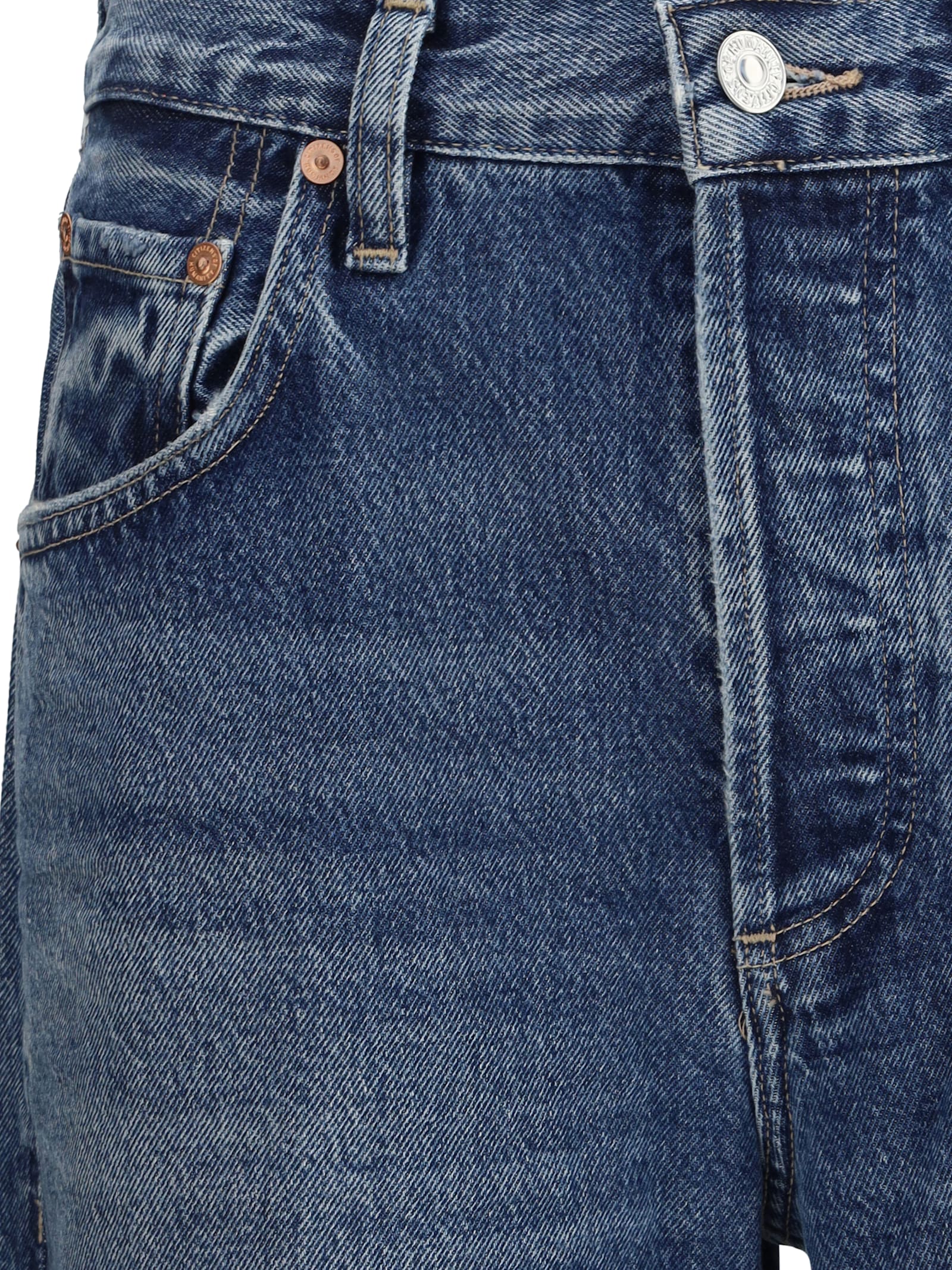 Agolde Kelly Jean In Essence Jeans In Blue