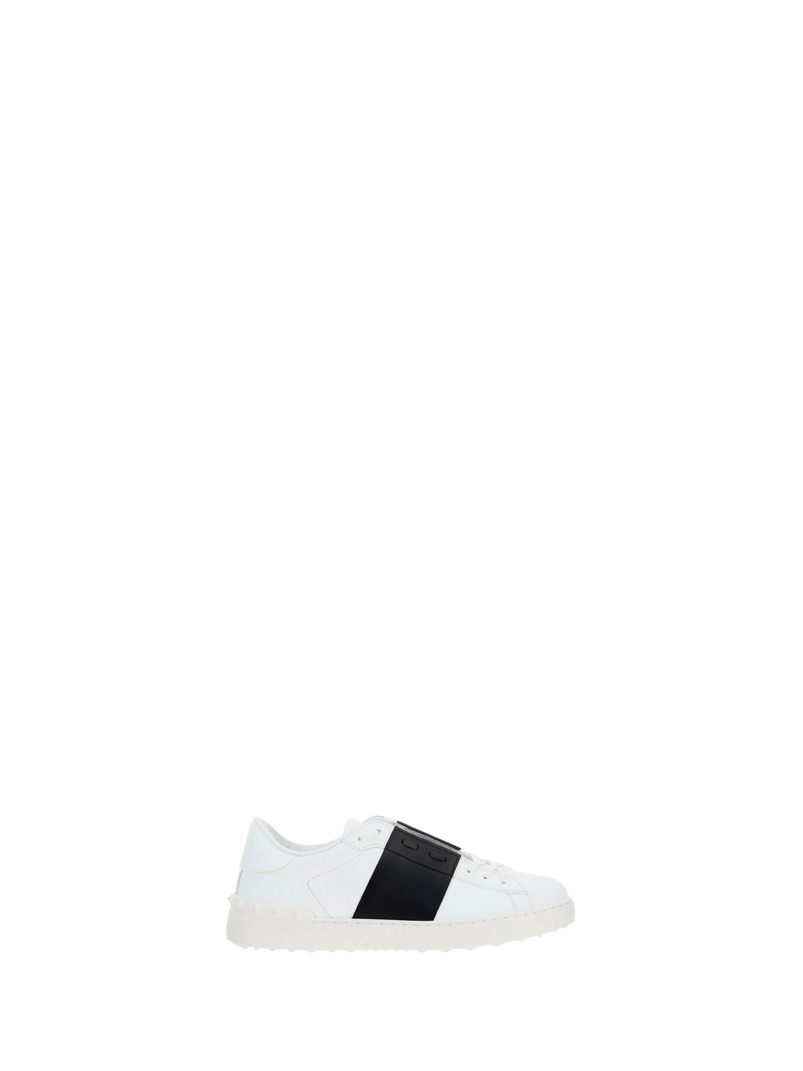 Shop Valentino Garavani Open Sneakers In Bianco