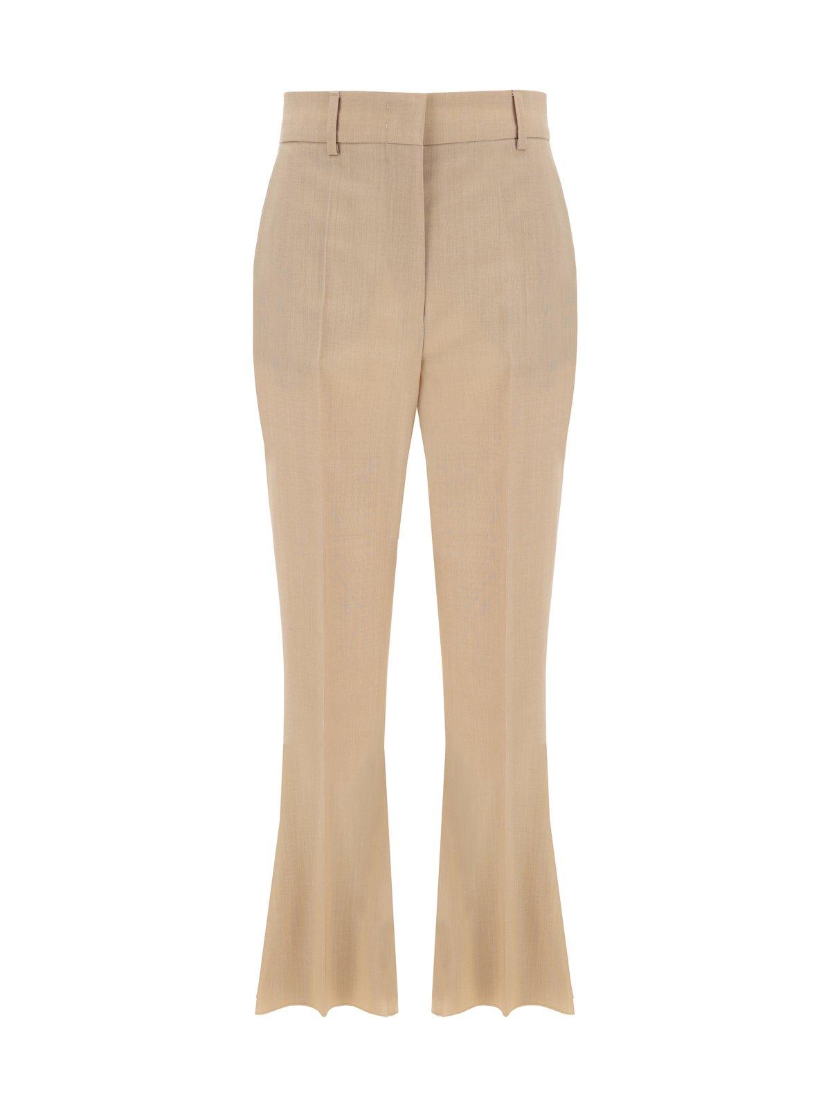 Tailored Cut Flared Trousers