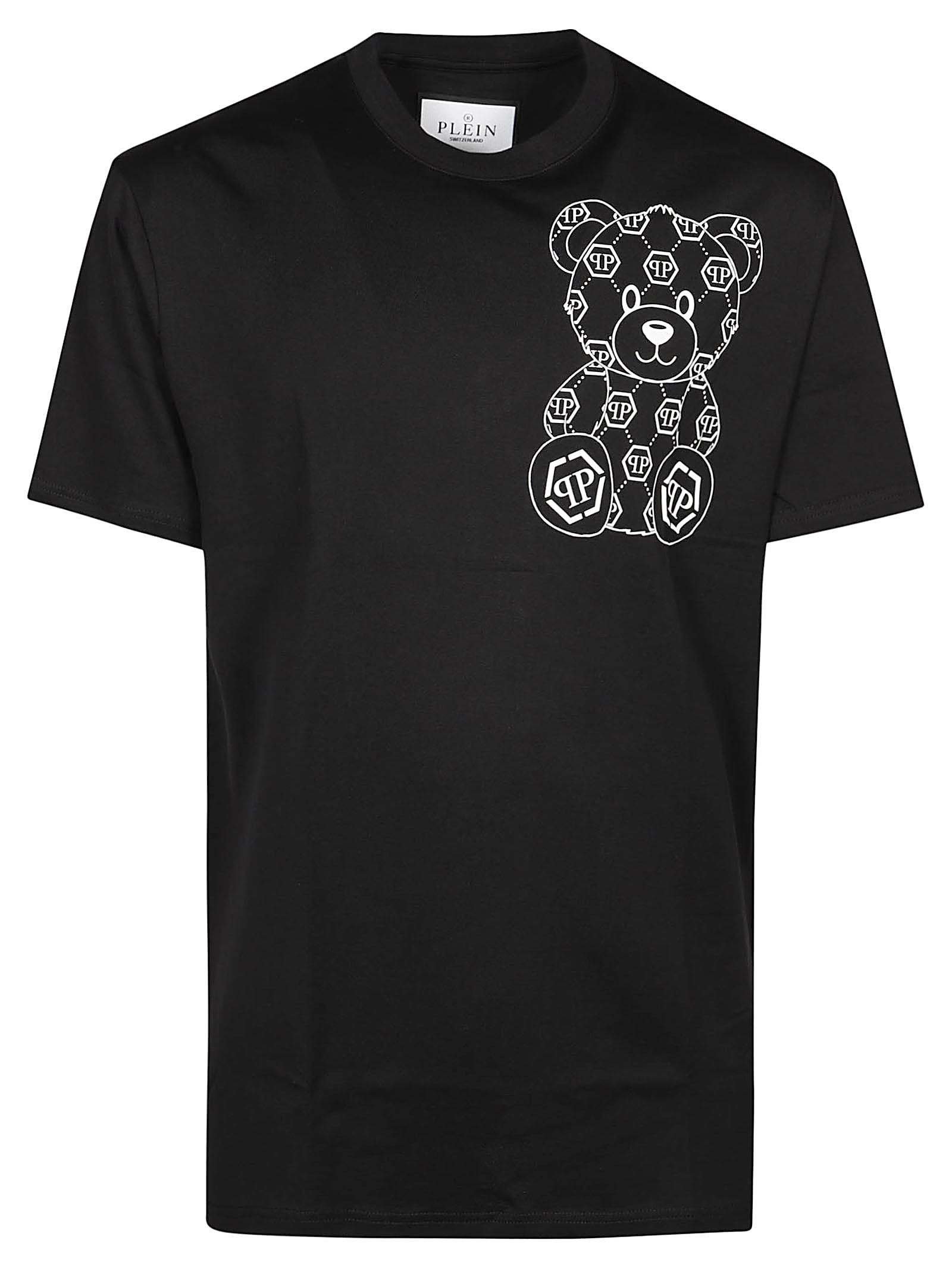 Shop Philipp Plein Teddy Bear T-shirt In Black