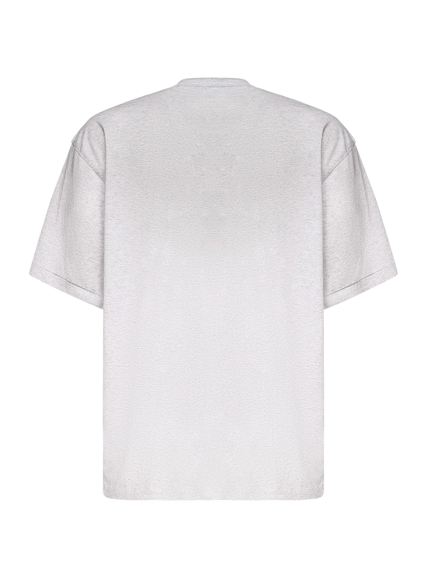 Axel Arigato Distort Light T-shirt In Gray