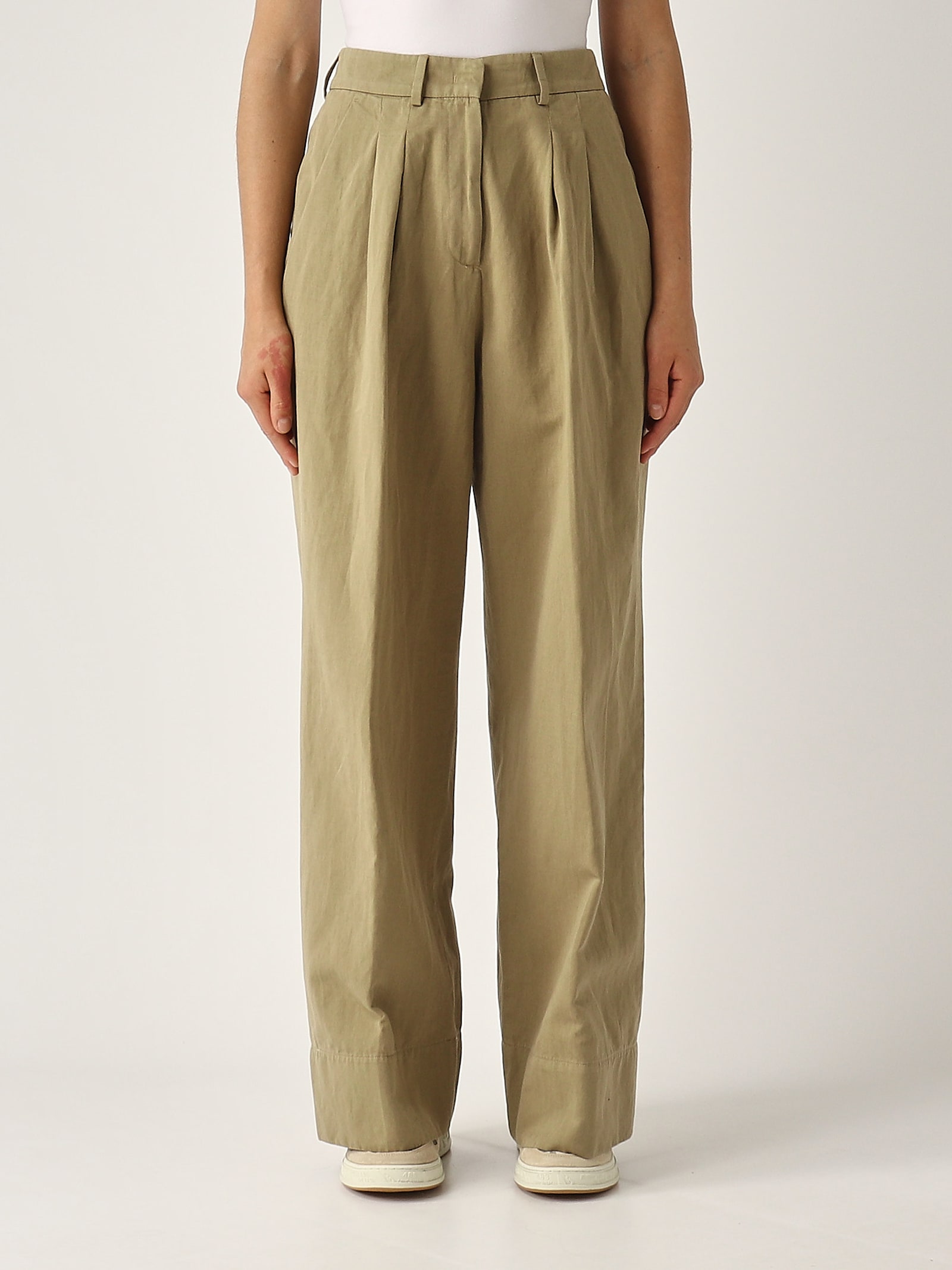Pt Torino Frankie Trousers In Nude
