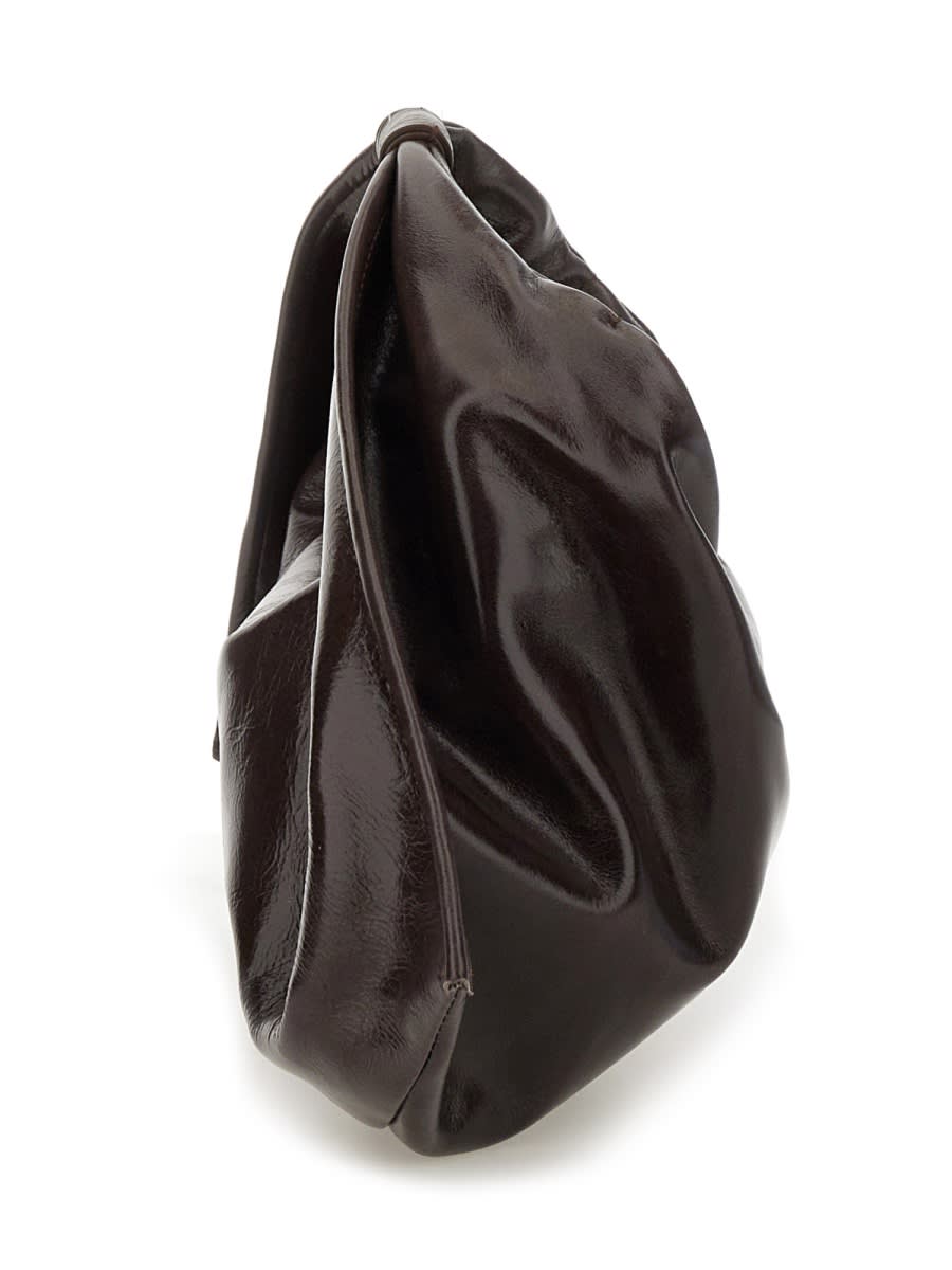 Shop Staud Mini Ronnie Bag In Brown