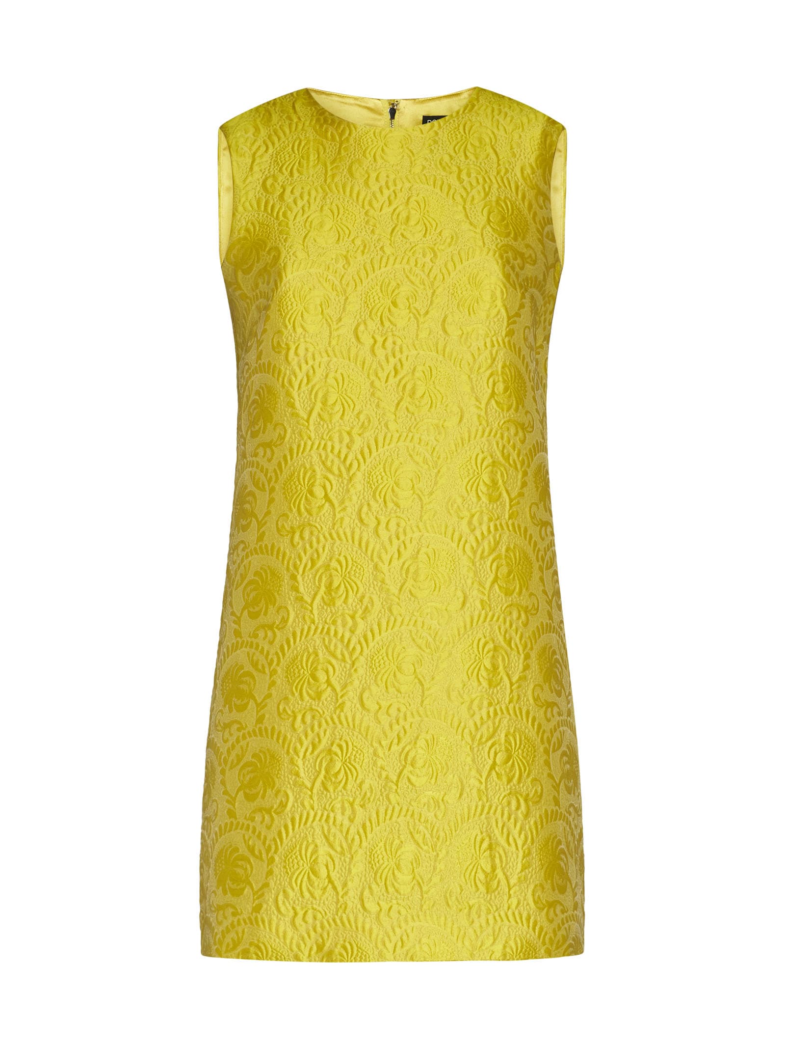 Dolce & Gabbana Dress In Yellow