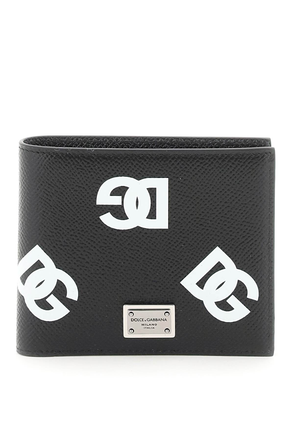 DOLCE & GABBANA LEATHER WALLET WITH PRINT
