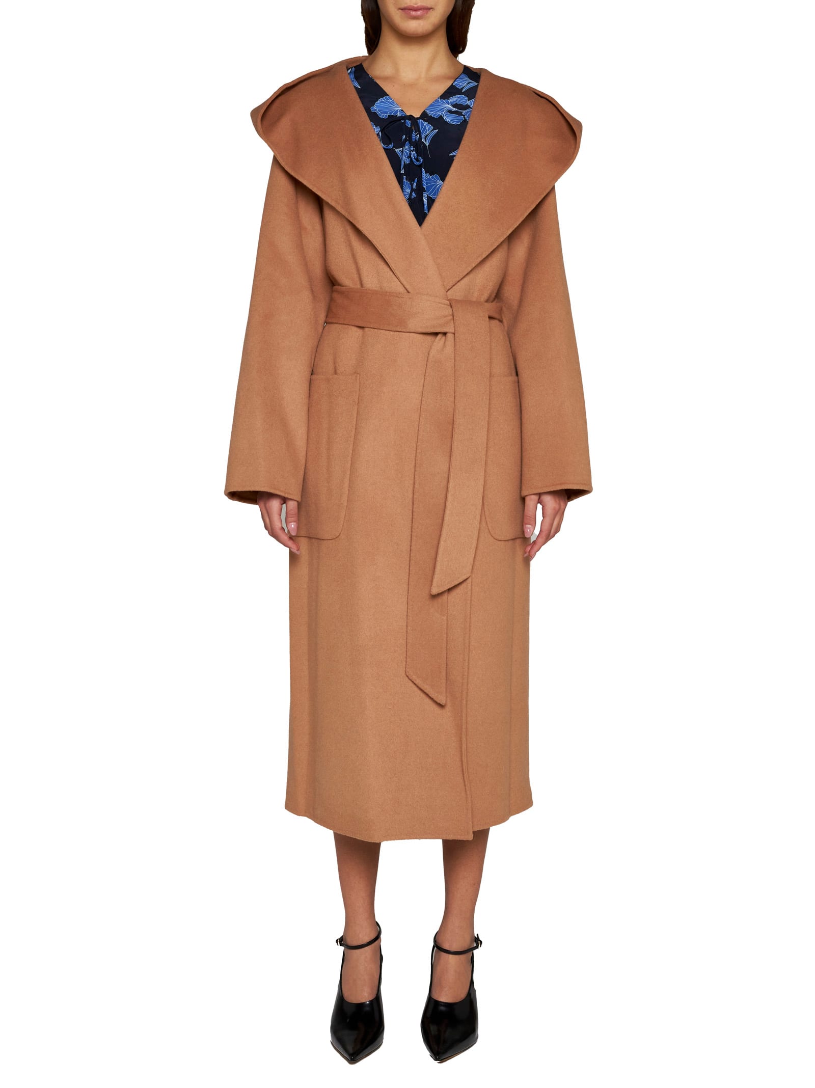 Shop Ivy & Oak Coat In Golden Camel