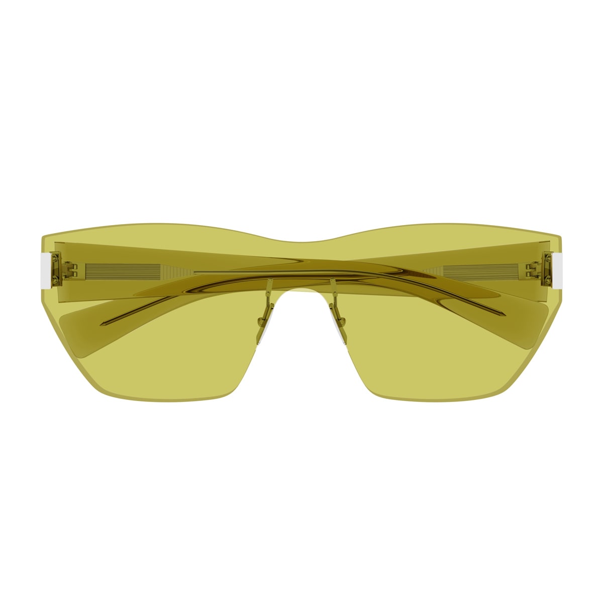 SAINT LAURENT SAINT LAURENT SL 755 LINEA CORNER ANGLE 003 YELLOW SUNGLASSES