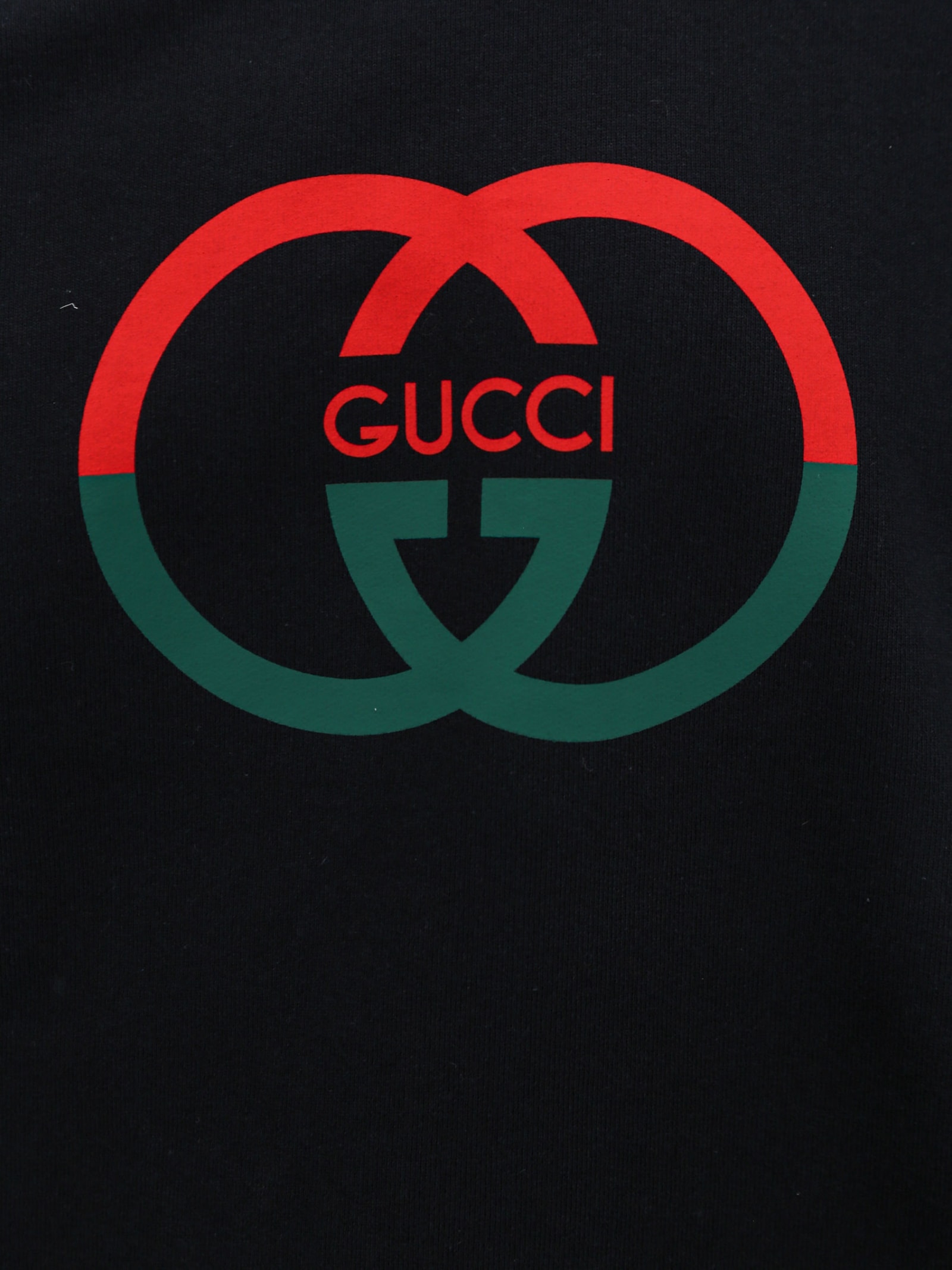 Shop Gucci Sweatshirt In Blackmc