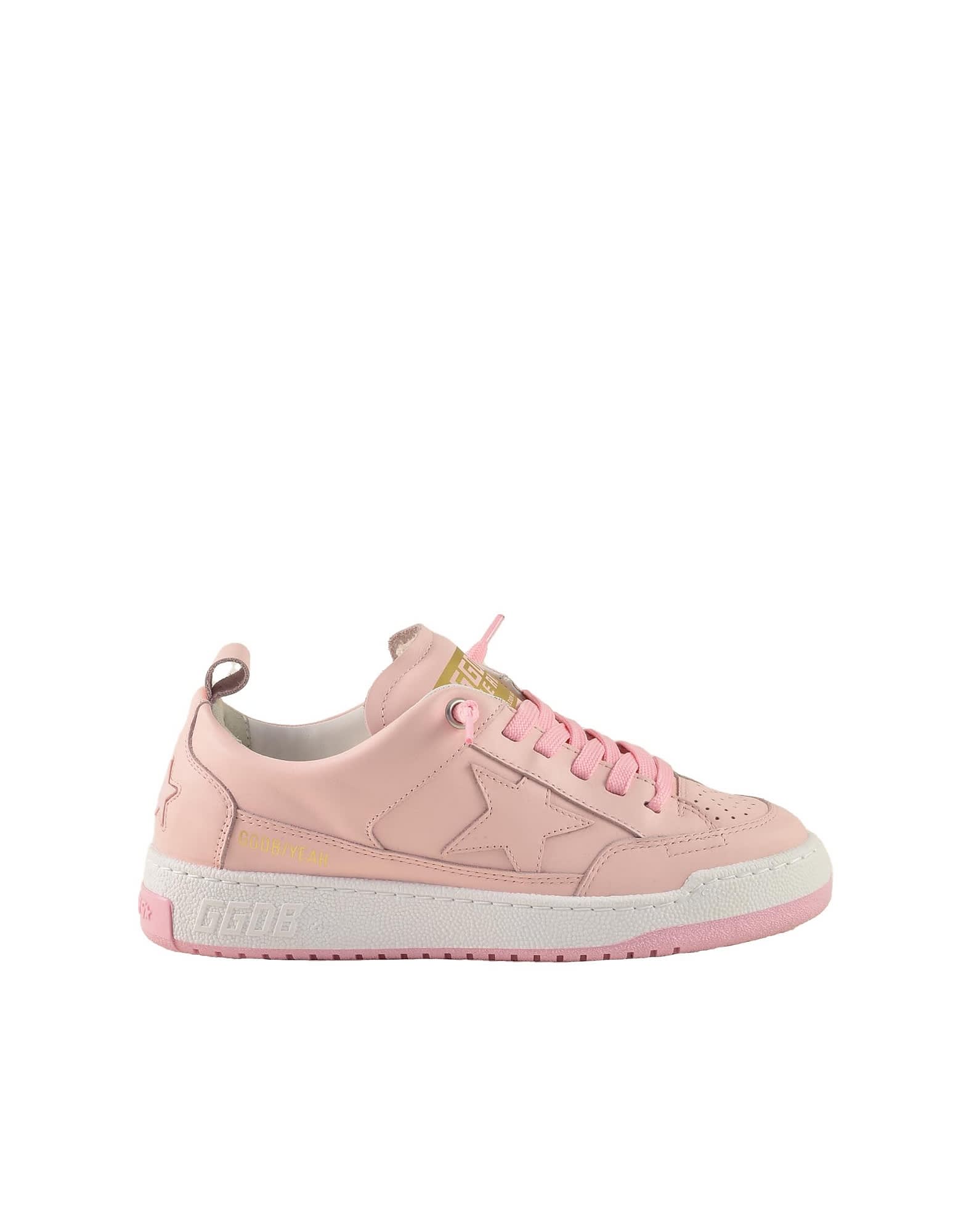 Golden Goose Womens Pink Sneakers