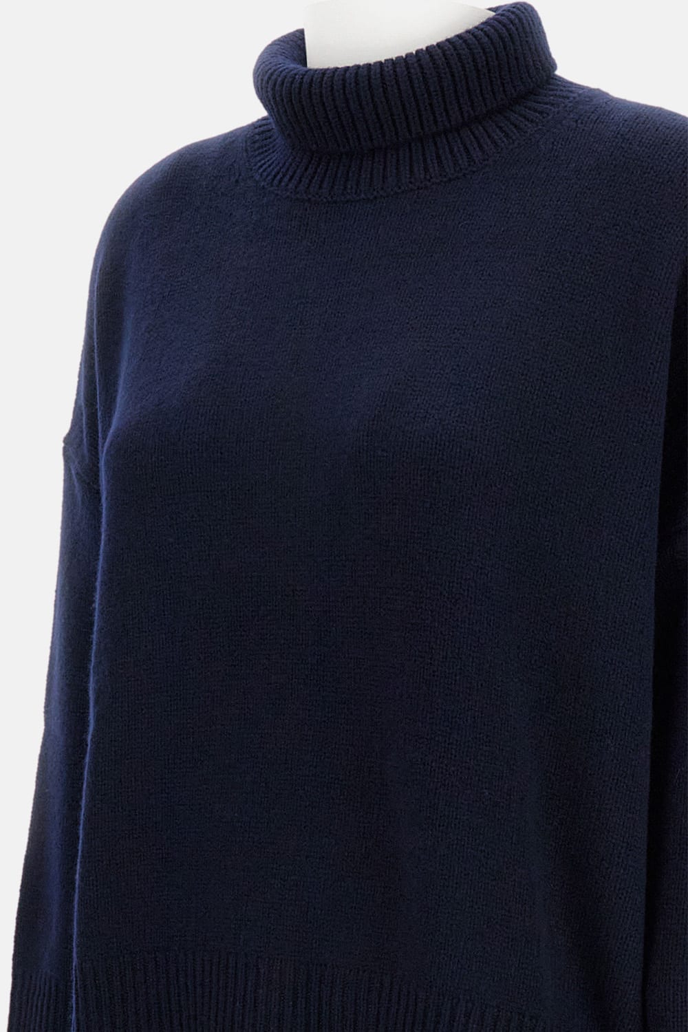 Lisa Yang Heidi Cashmere Turtle-neck Jumper In Blue