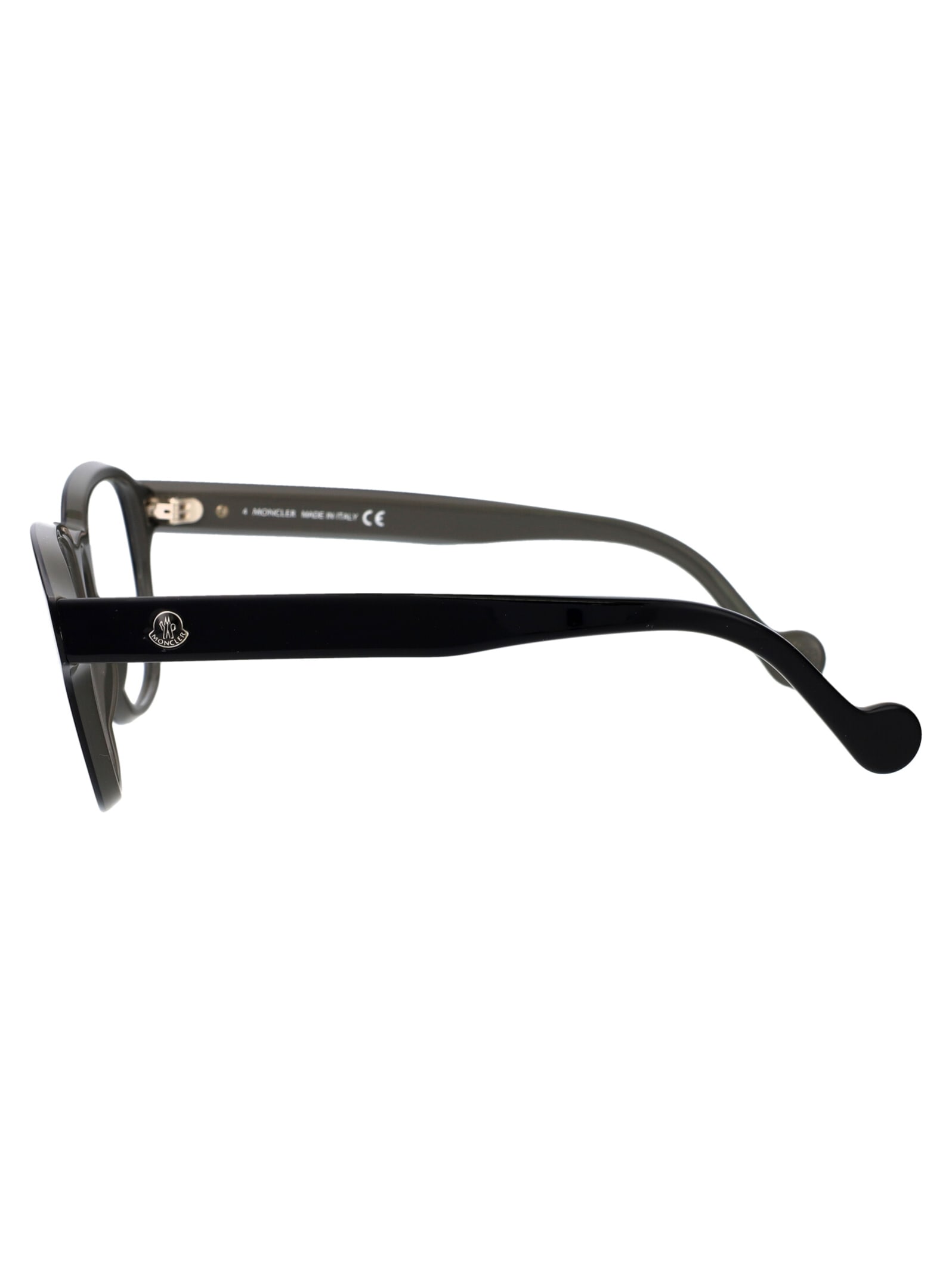 Shop Moncler Ml5156 Glasses In 001 Nero/monocolore