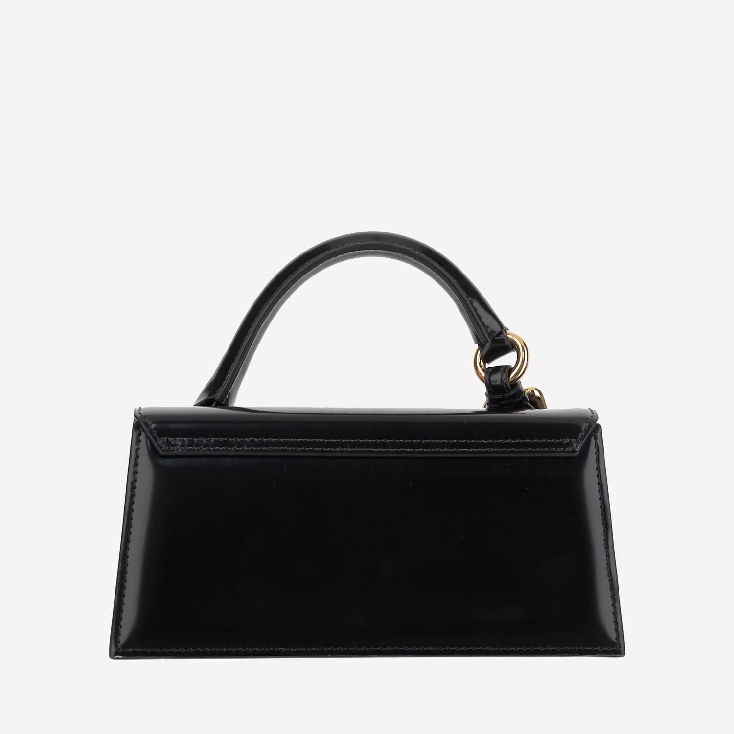 Jacquemus The Chiquito Leather Tote Bag In An Elongated Design In Black
