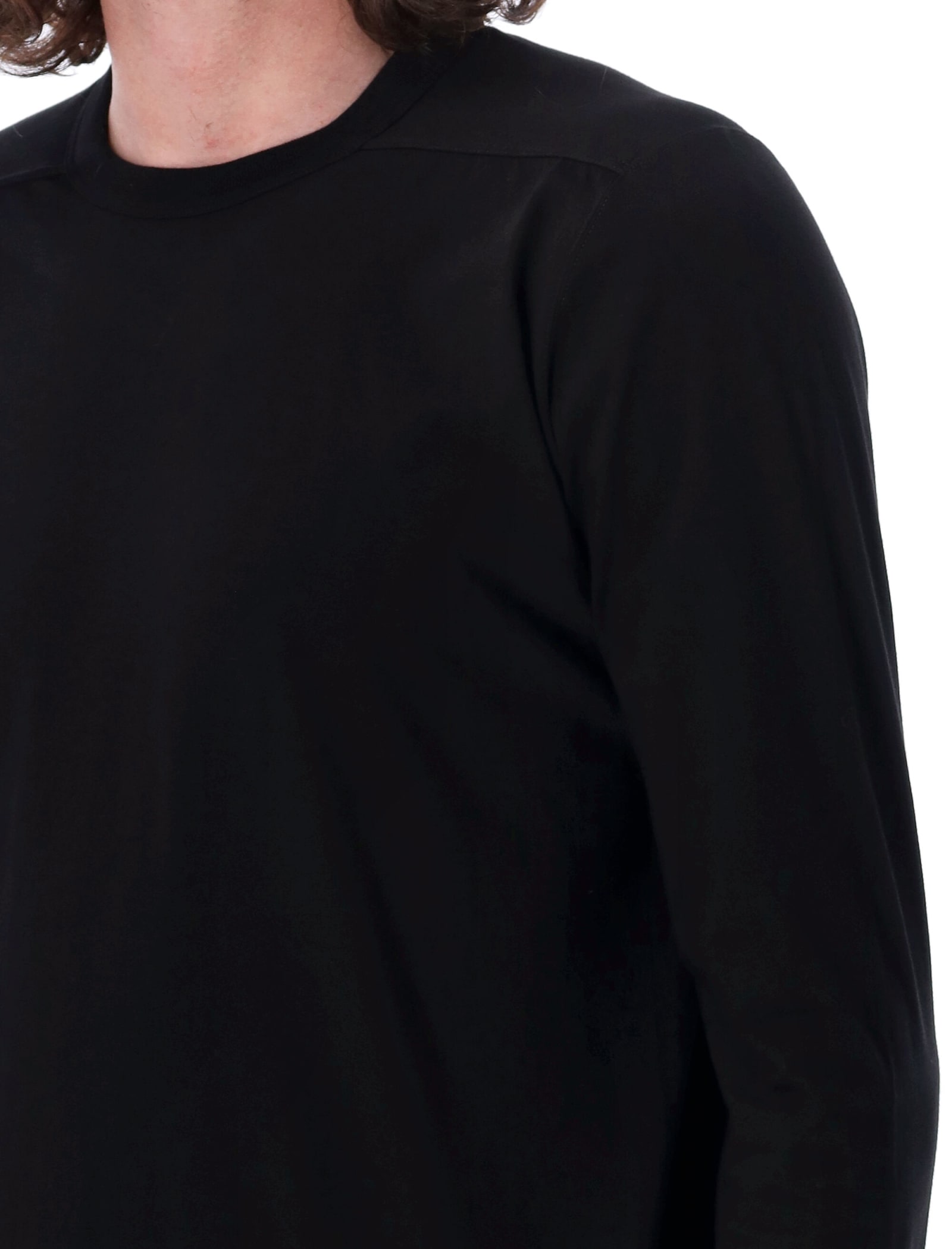 Shop Rick Owens Level T-shirt In Black