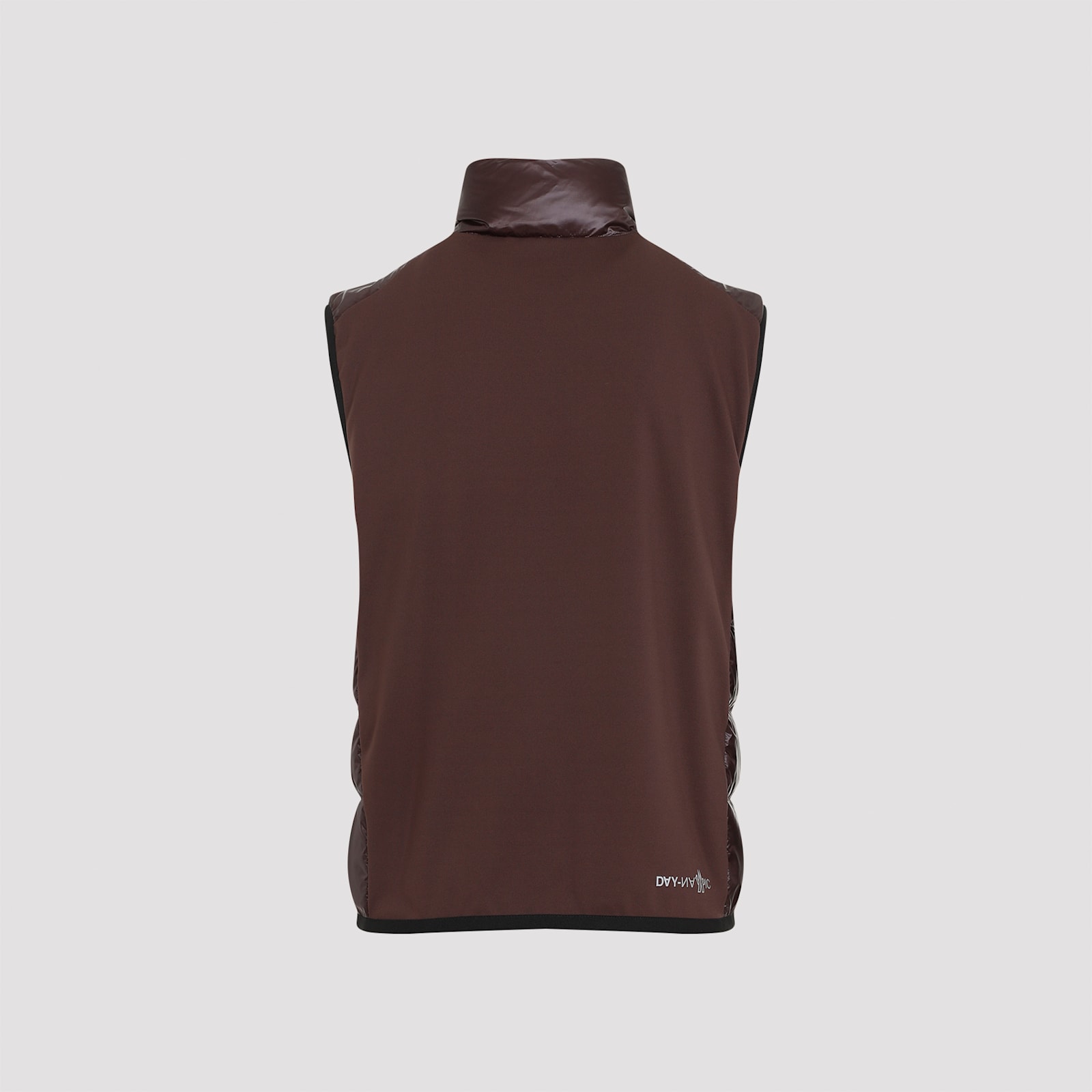 Shop Moncler Polyester Vest In E Dark Red