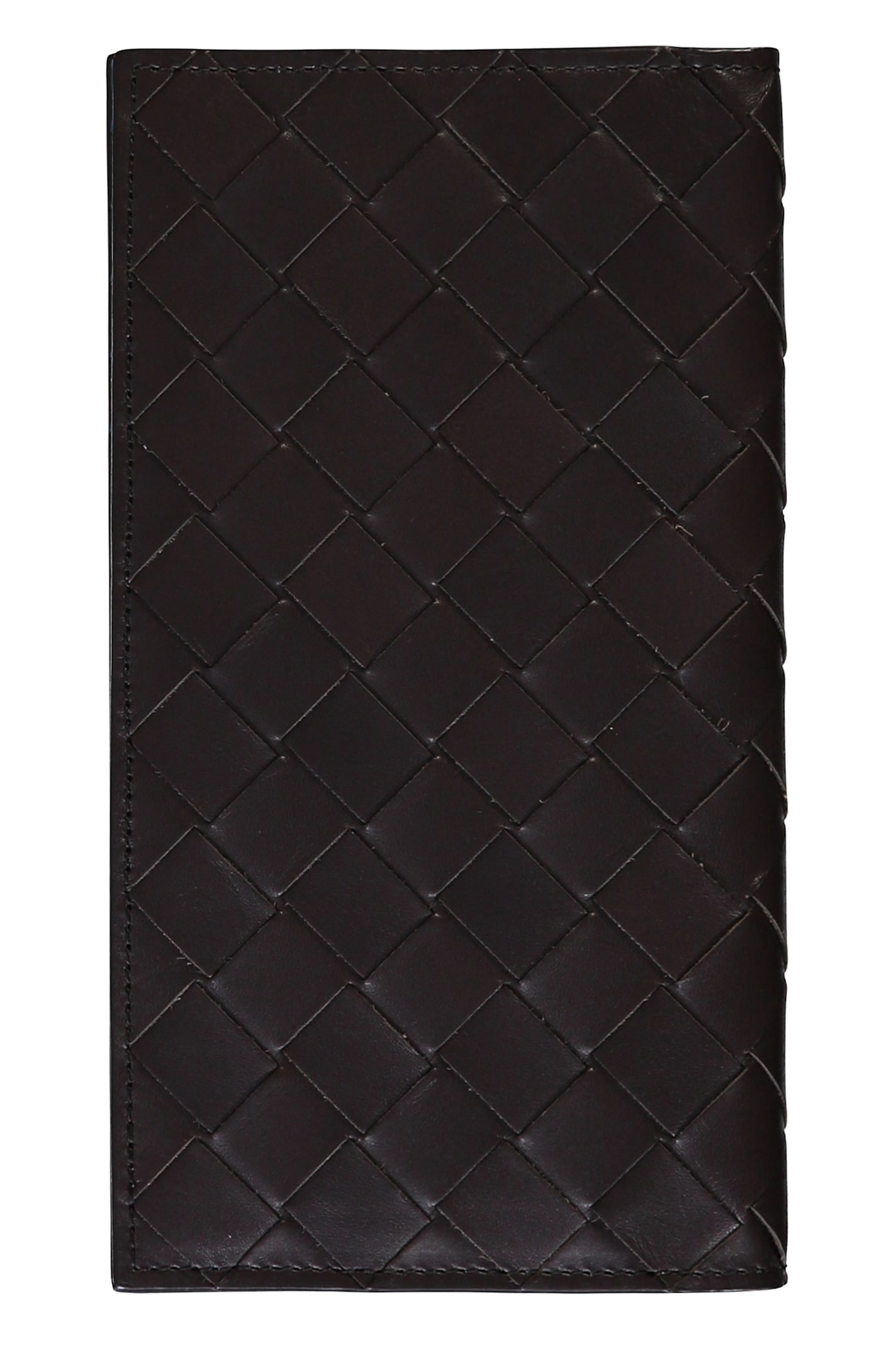 Bottega Veneta Calf Leather Wallet In Brown