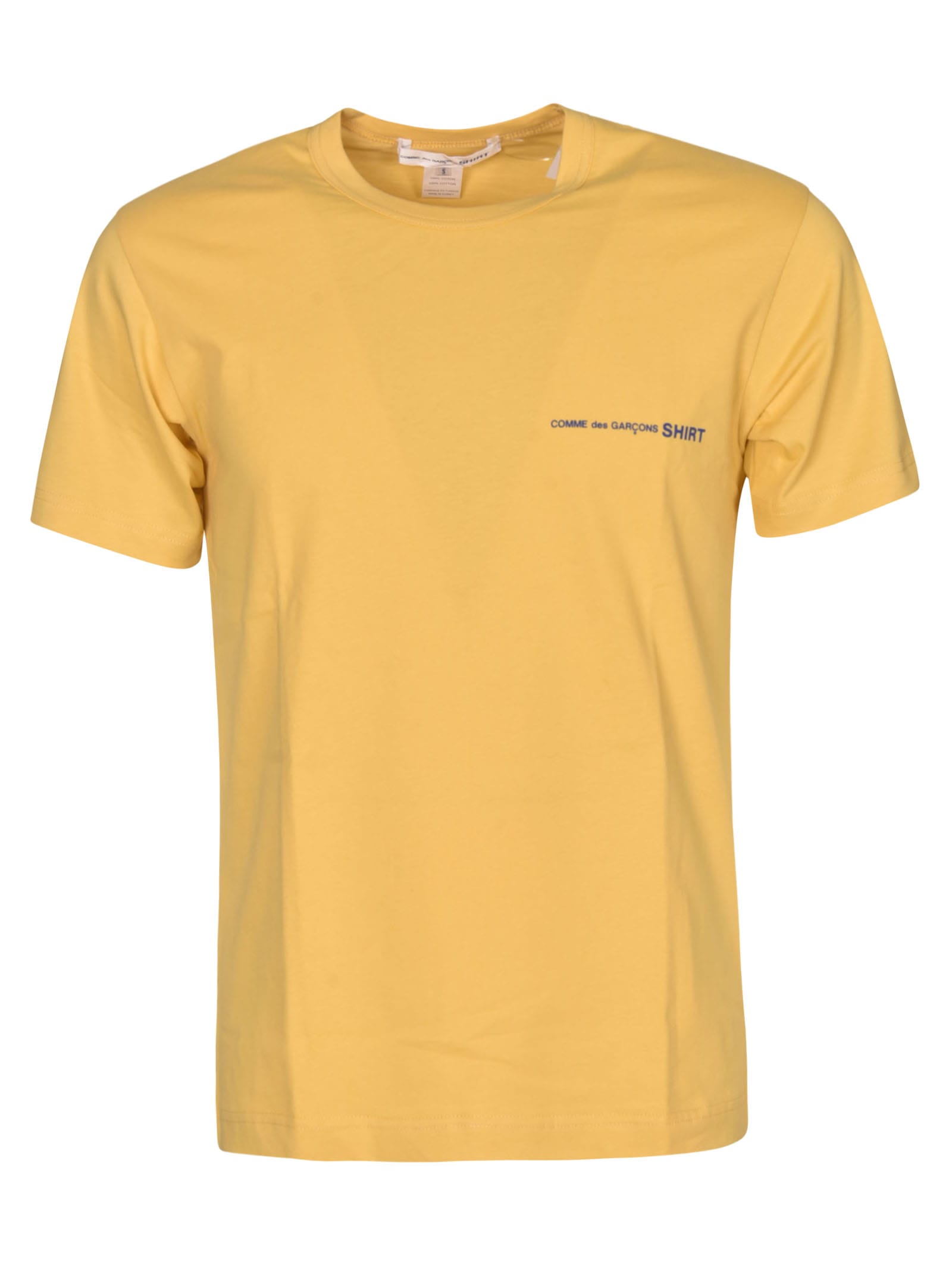 Comme des Garçons Shirt Round Neck Logo Detail T-shirt